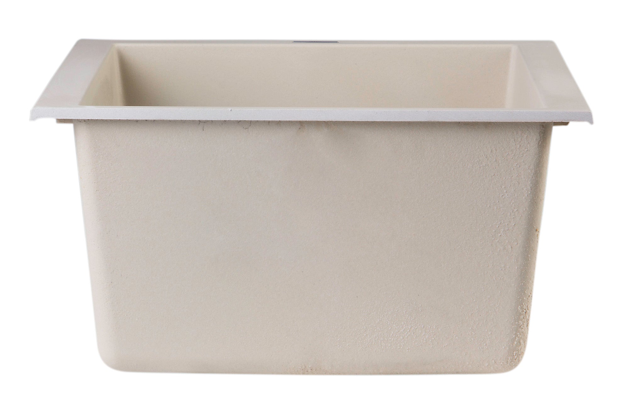 Alternate Image for ALFI Biscuit 17" Undermount Rectangular Granite Composite Kitchen Prep Sink, AB1720UM-B