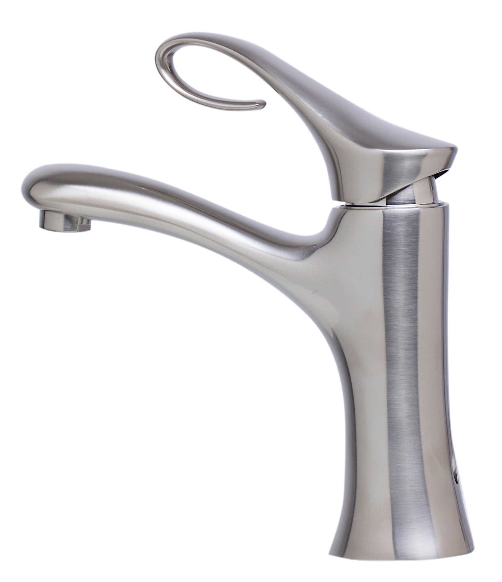 Alternate Image for ALFI Brushed Nickel Single Lever Bathroom Faucet, AB1295-BN