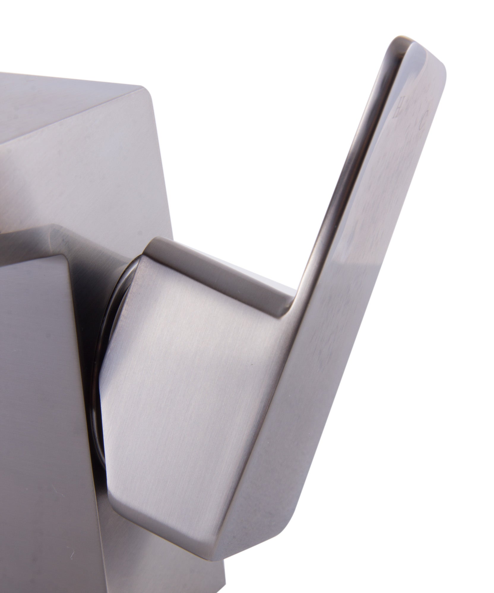 Alternate Image for ALFI Brushed Nickel Modern Single Hole Bathroom Faucet, AB1470-BN