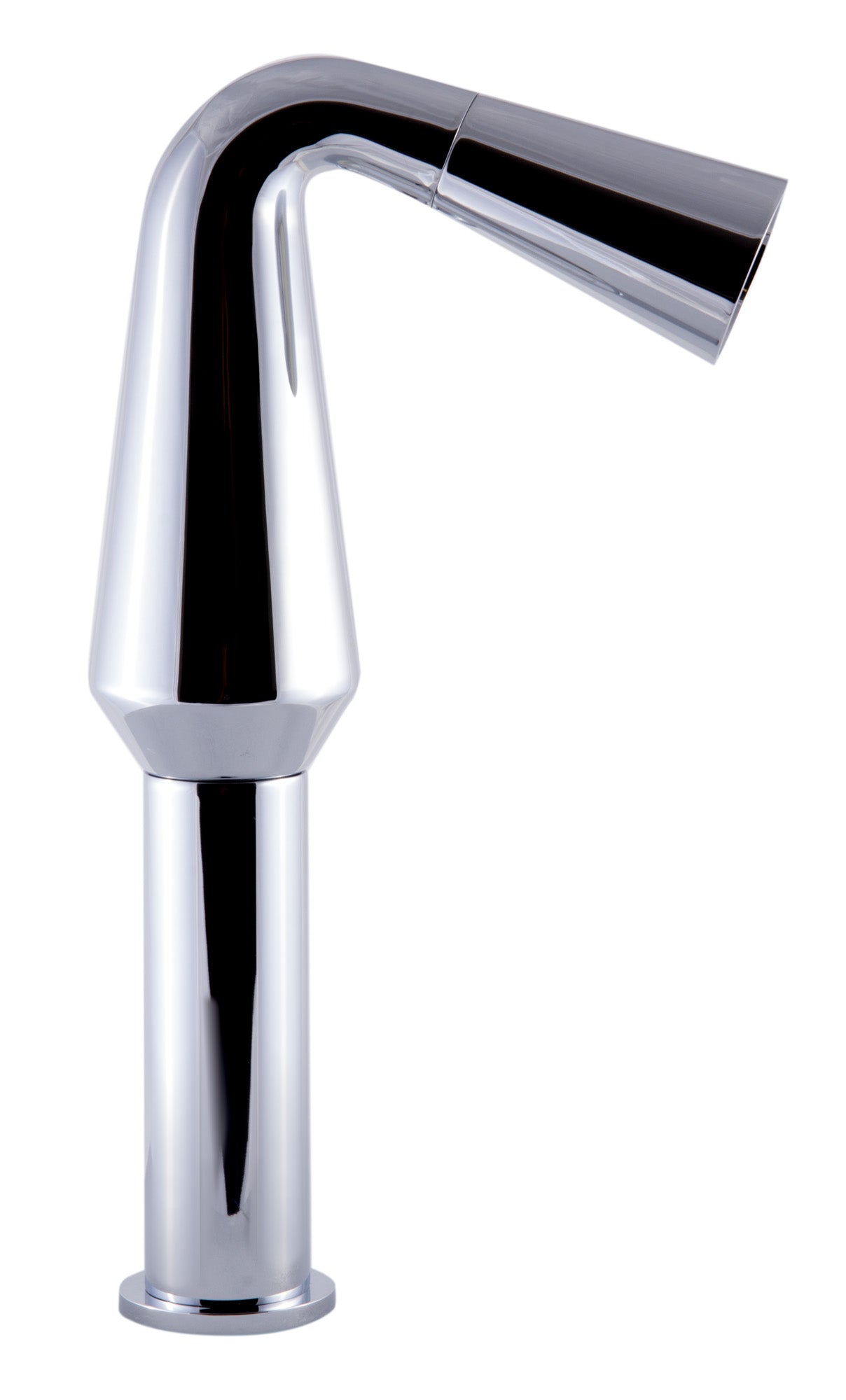 Alternate Image for ALFI Polished Chrome Single Hole Tall Cone Waterfall Bathroom Faucet, AB1792-PC