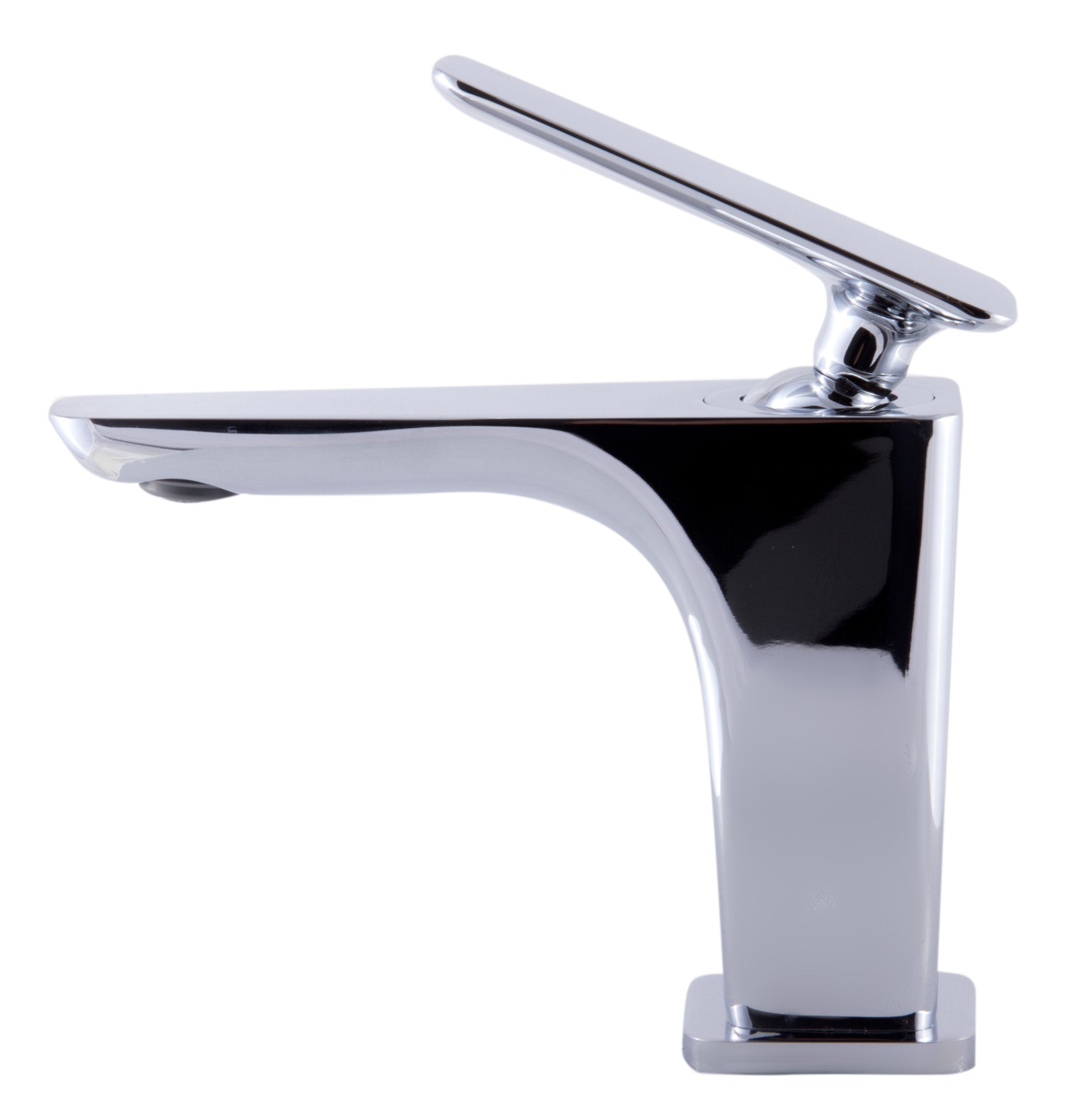 Alternate Image for ALFI Polished Chrome Single Hole Modern Bathroom Faucet, AB1779-PC
