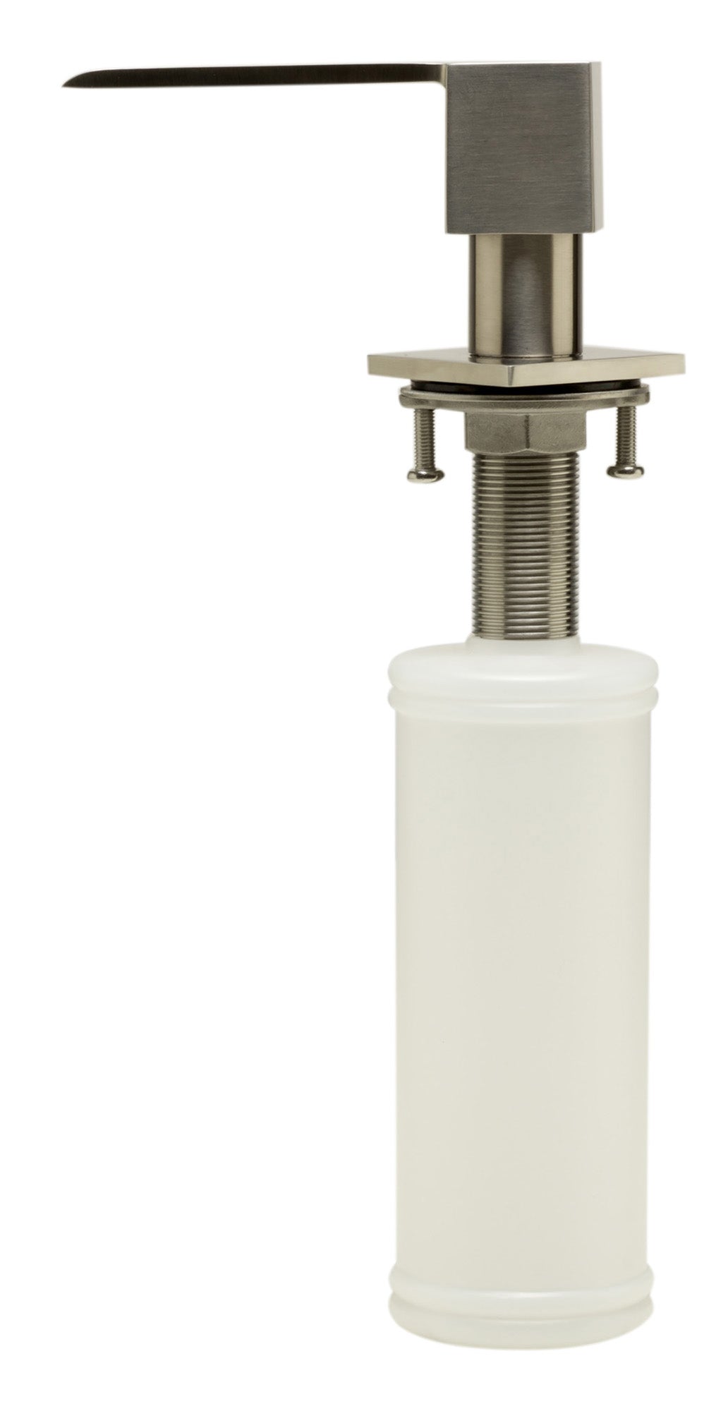 Alternate Image for ALFI brand AB5007-BSS Modern Square Brushed Stainless Steel Soap Dispenser