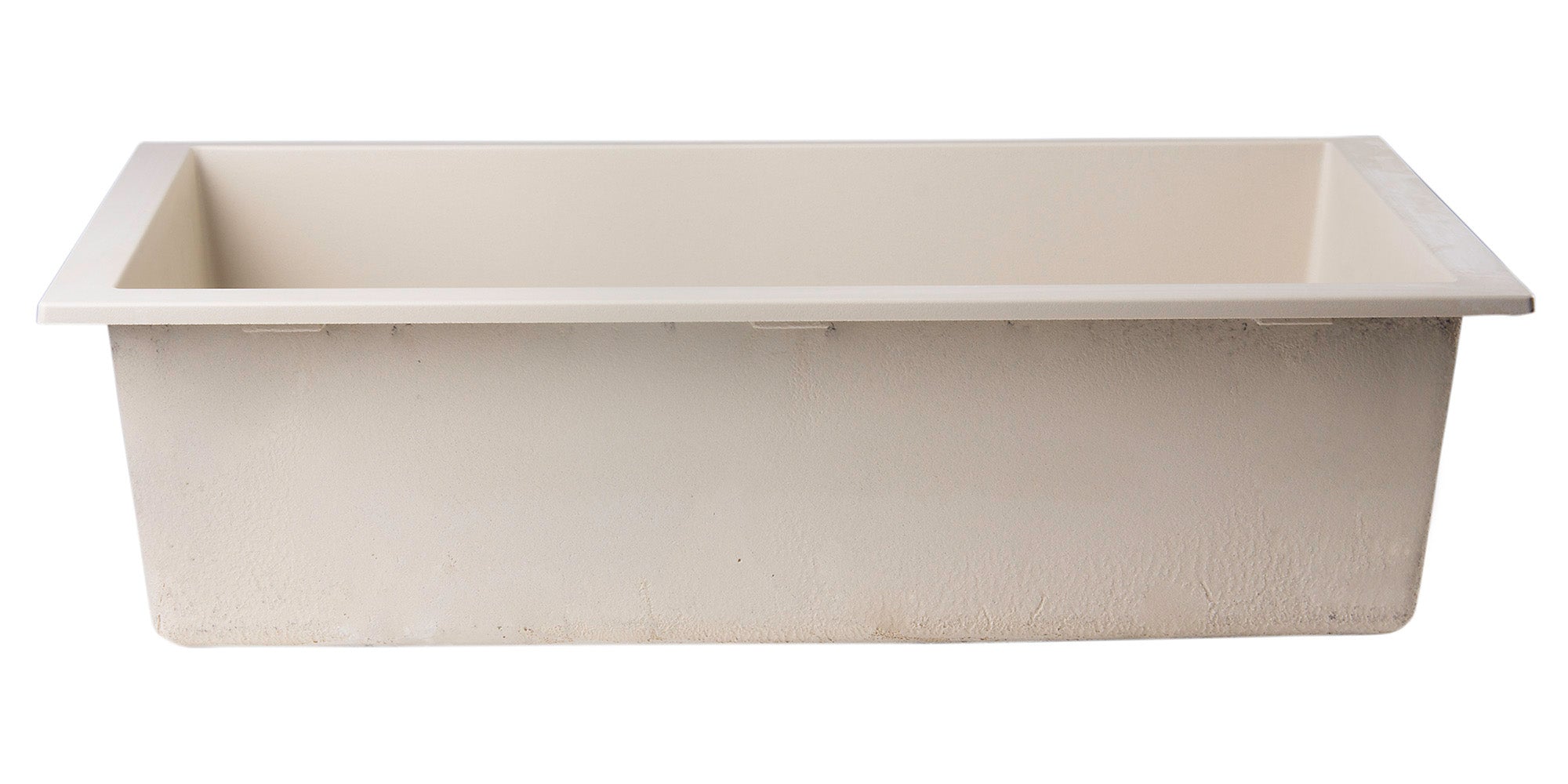 Alternate Image for ALFI Biscuit 30" Undermount Single Bowl Granite Composite Kitchen Sink, AB3020UM-B