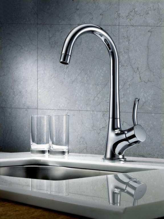 Alternate Image for Dawn 13" 1.8 GPM Bar Faucet, Brushed Nickel, AB50 3714BN