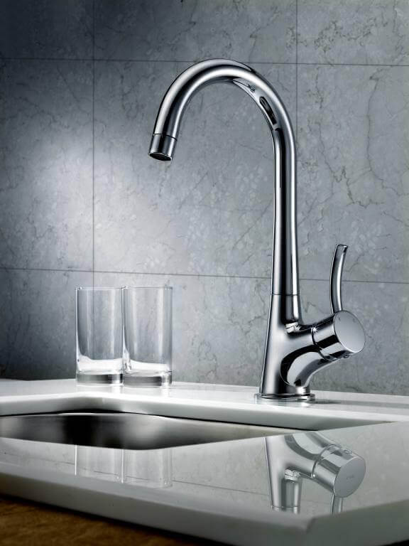 Alternate Image for Dawn 13" 1.8 GPM Bar Faucet, Brushed Nickel, AB50 3714BN