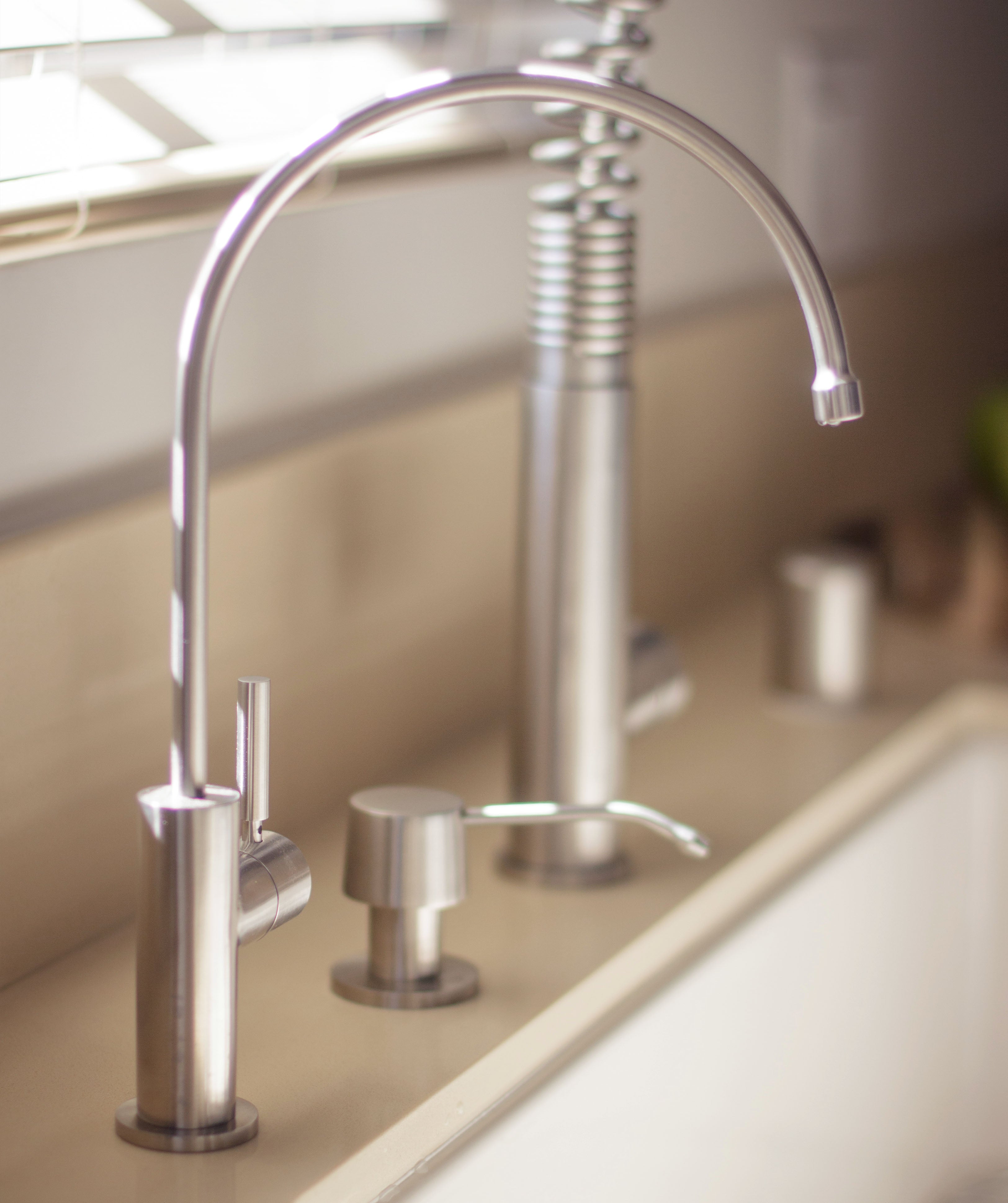 Alternate Image for ALFI Solid Brushed Stainless Steel Drinking Water Dispenser, AB5008-BSS