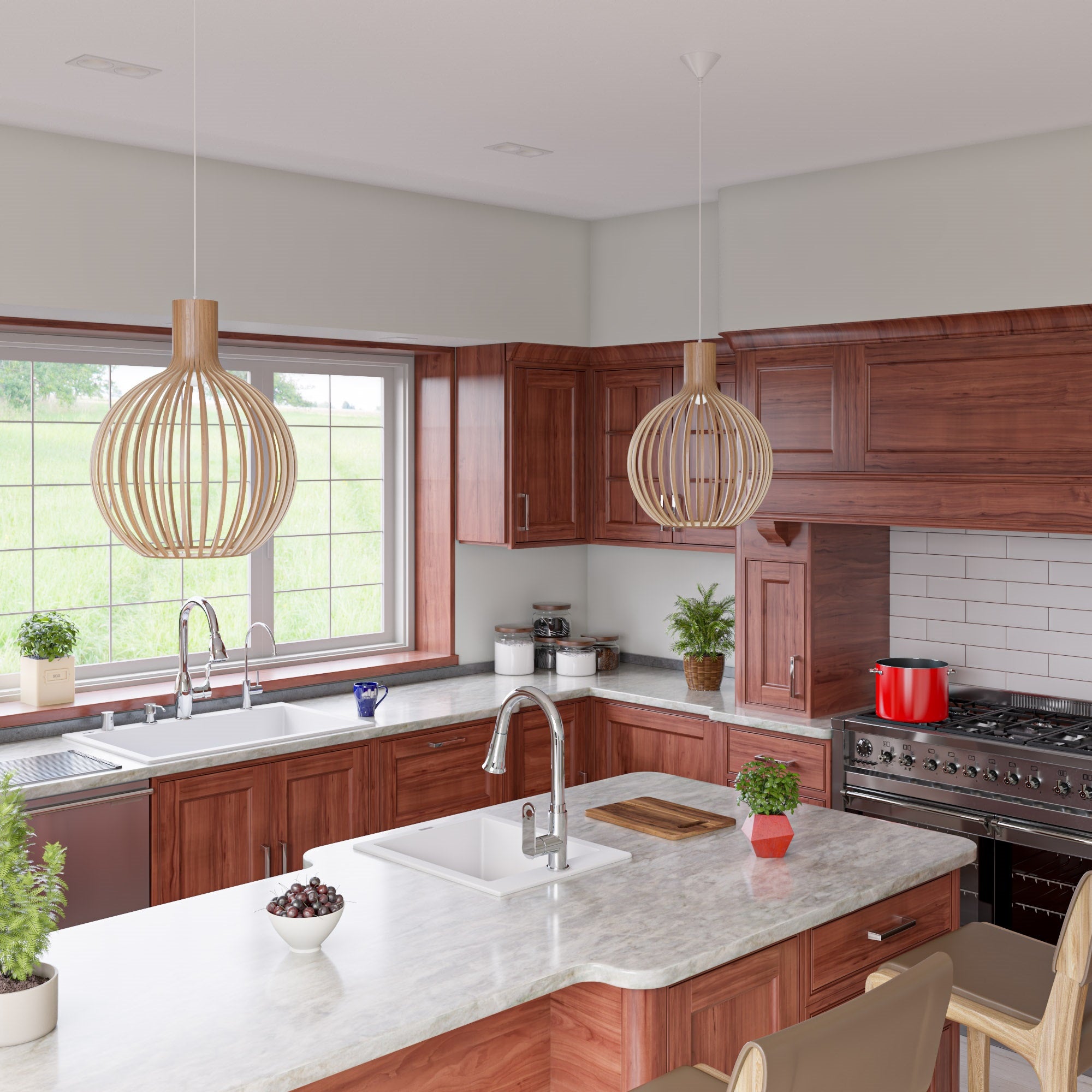 Alternate Image for ALFI White 33" Single Bowl Drop In Granite Composite Kitchen Sink, AB3322DI-W