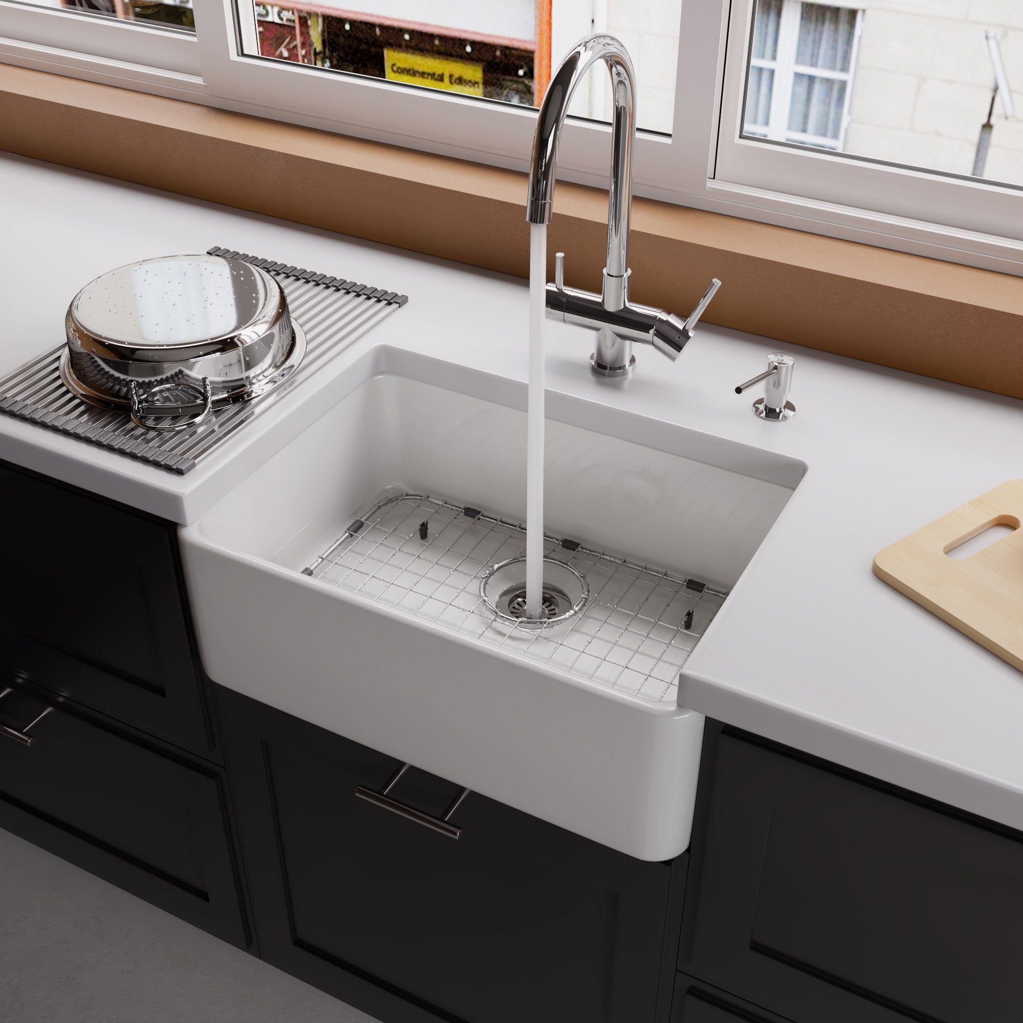 Alternate Image for ALFI Stainless Steel Sink Grid, GR503