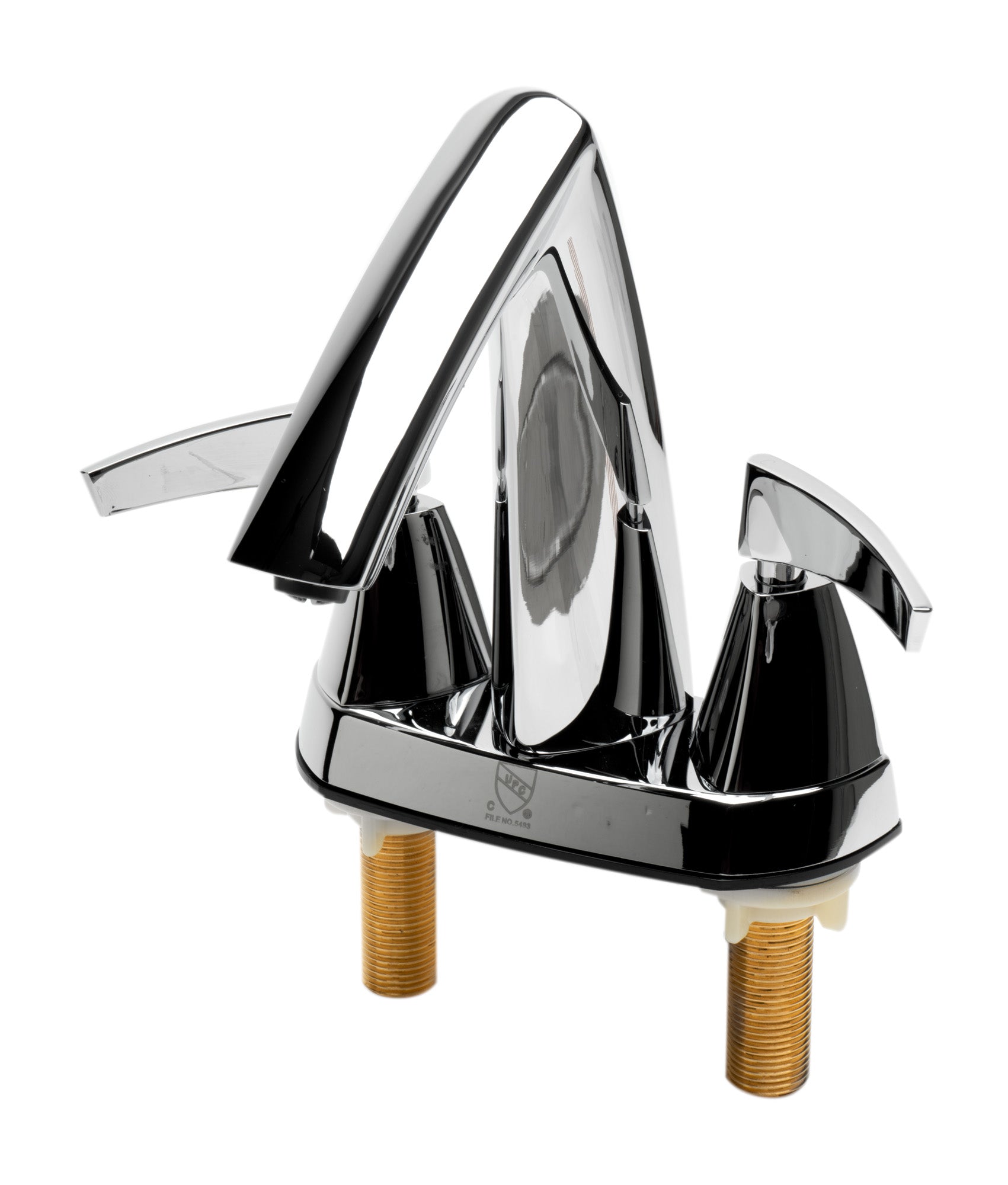 Alternate Image for ALFI brand AB1003-PC Polished Chrome Two-Handle 4'' Centerset Bathroom Faucet