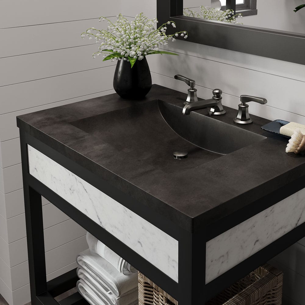 Native Trails 30" Cuzco Freestanding Vanity Base in Carrara, VNR306