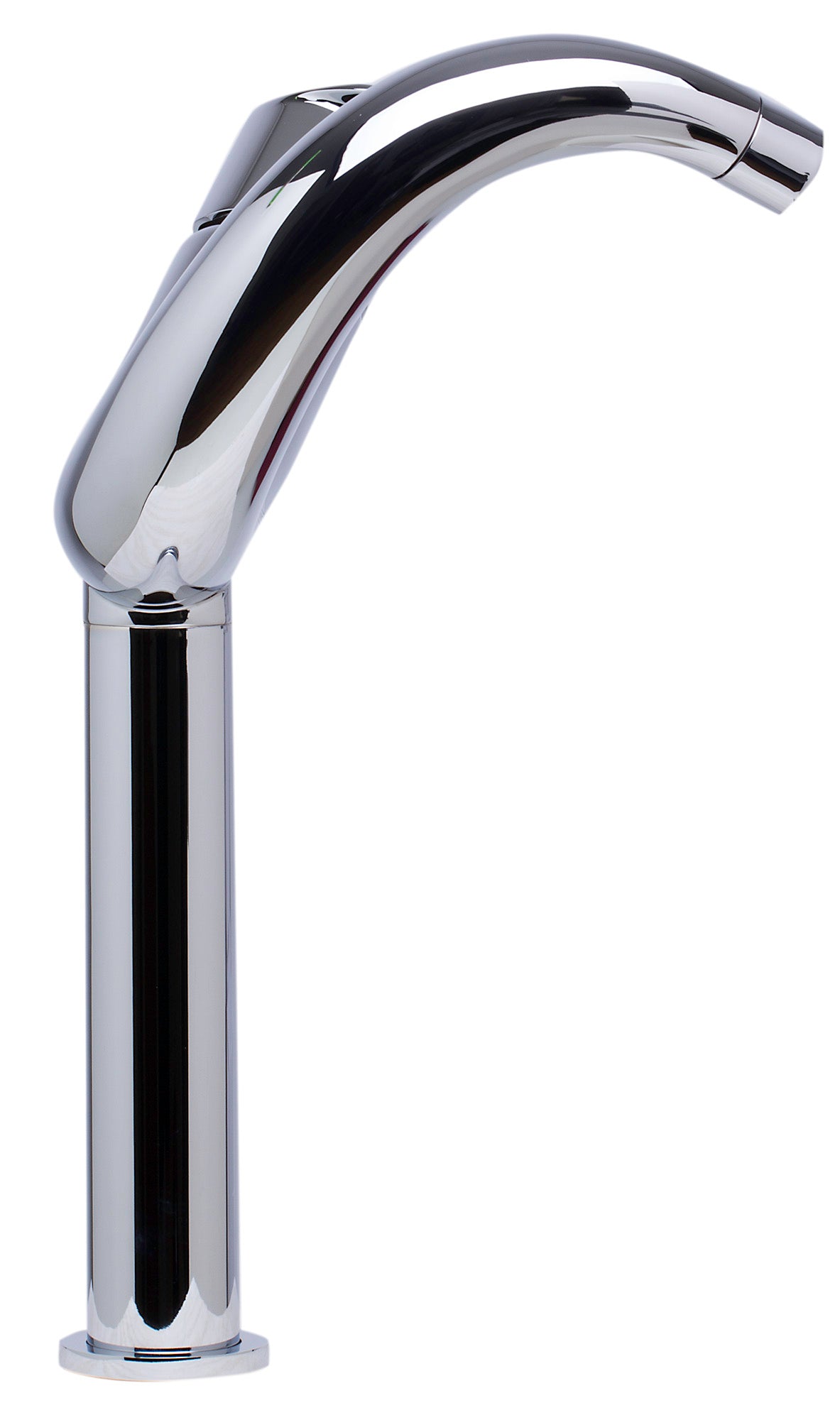 Alternate Image for ALFI Tall Wave Polished Chrome Single Lever Bathroom Faucet, AB1570-PC