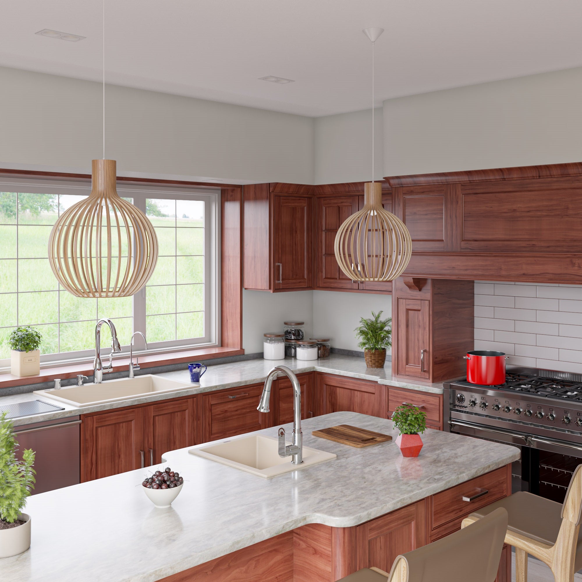 Alternate Image for ALFI Biscuit 33" Single Bowl Drop In Granite Composite Kitchen Sink, AB3322DI-B