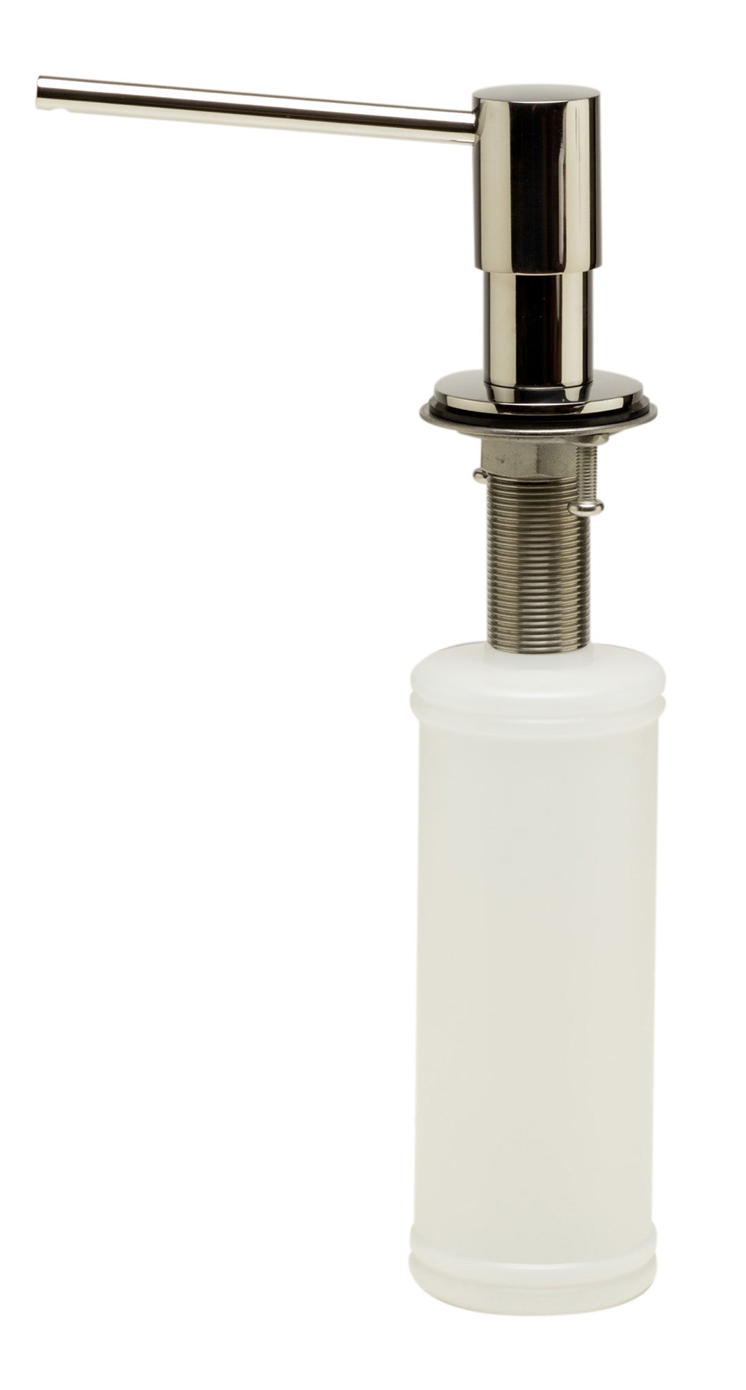 Alternate Image for ALFI brand AB5006-PSS Modern Round Polished Stainless Steel Soap Dispenser