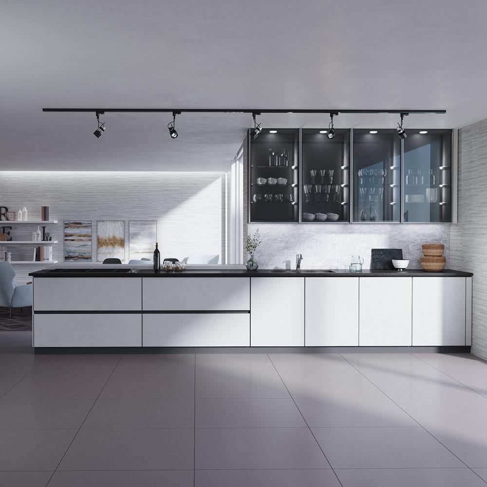 Alternate Image for Rene 32" Stainless Steel Kitchen Sink, 55/45 Double Bowl, 16 Gauge, R1-1026L-16