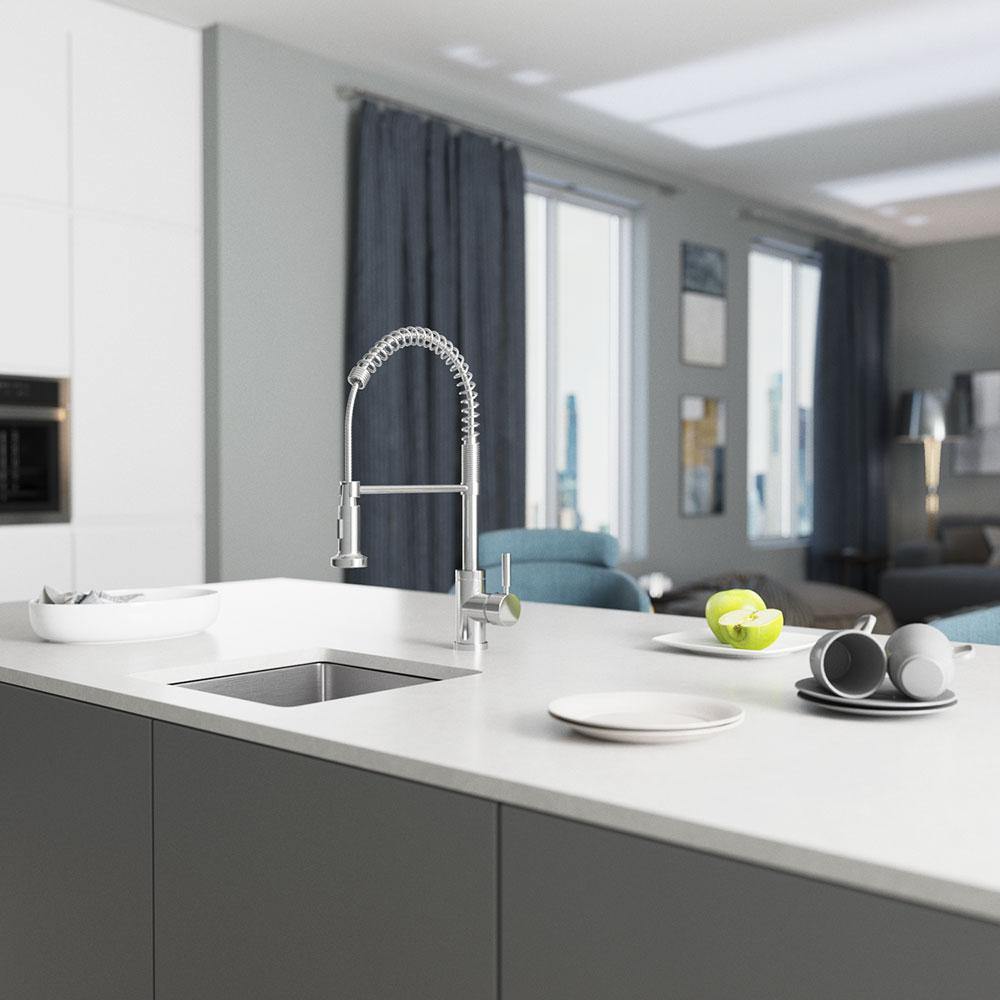 Alternate Image for Rene 17" Stainless Steel Kitchen Sink, 18 Gauge, R1-1038-18