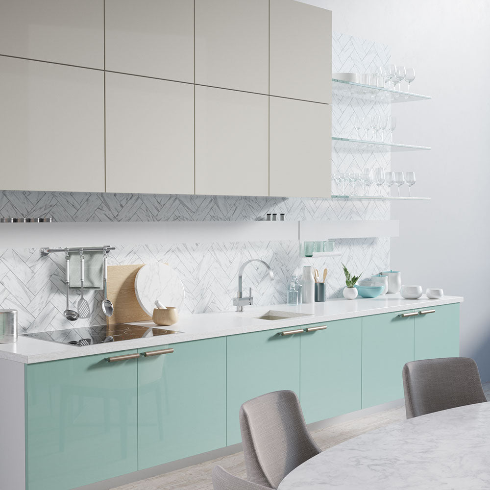 Alternate Image for Rene 18" Composite Granite Kitchen Sink, Concrete, R3-1003-CON-ST-CGF