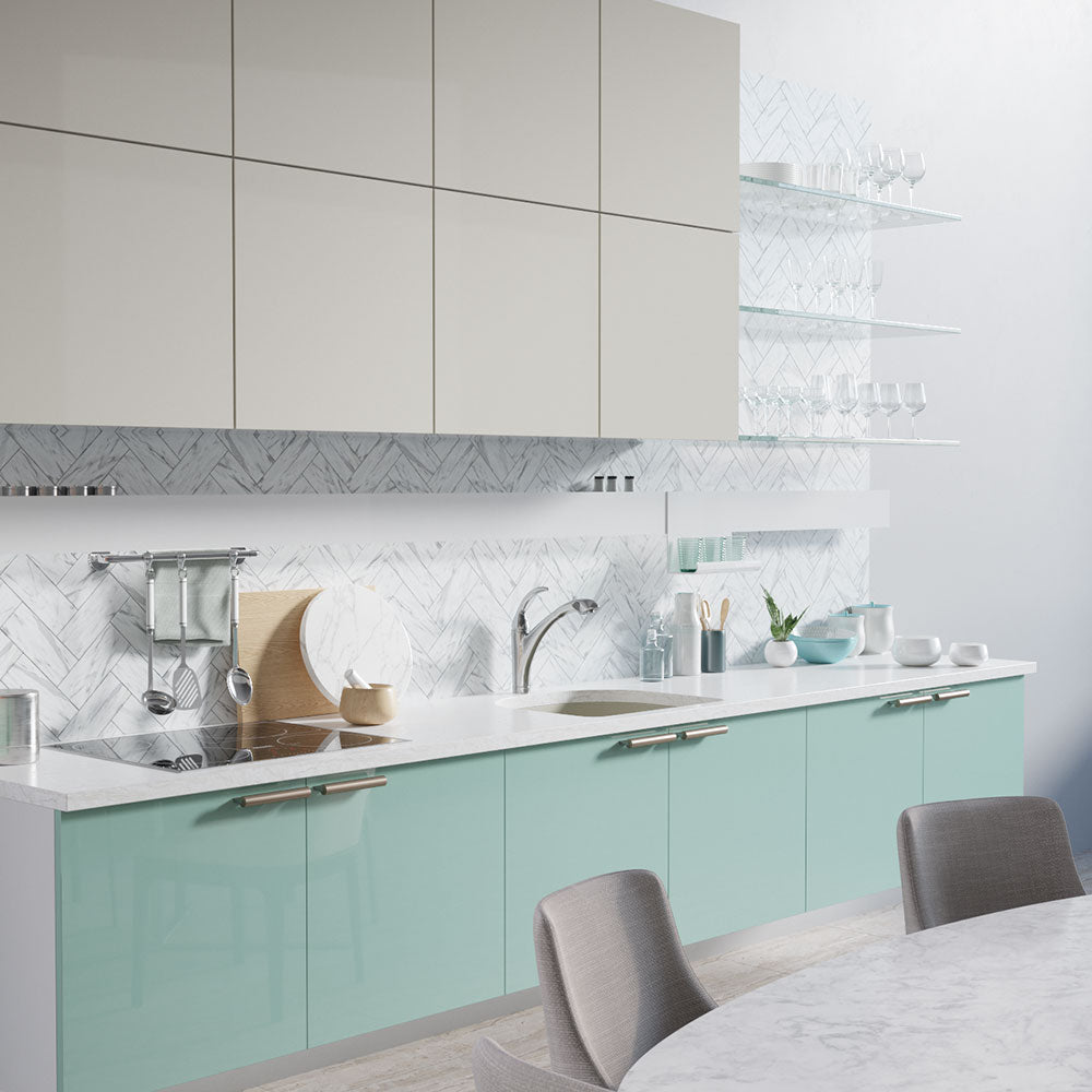 Alternate Image for Rene 25" Composite Granite Kitchen Sink, Concrete, R3-1005-CON-ST-CGF