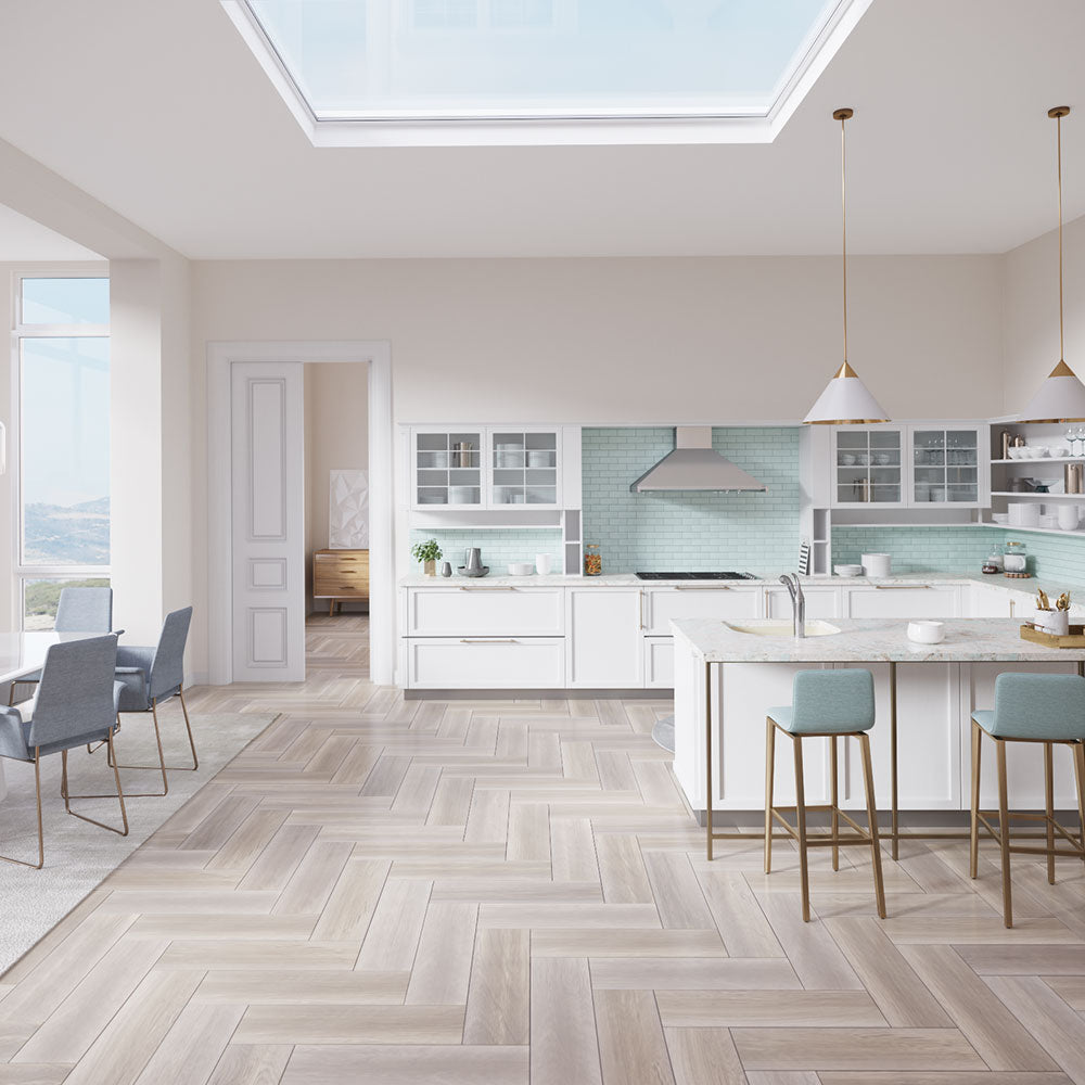 Alternate Image for Rene 25" Composite Granite Kitchen Sink, Ecru, R3-1005-ECR-ST-CGS