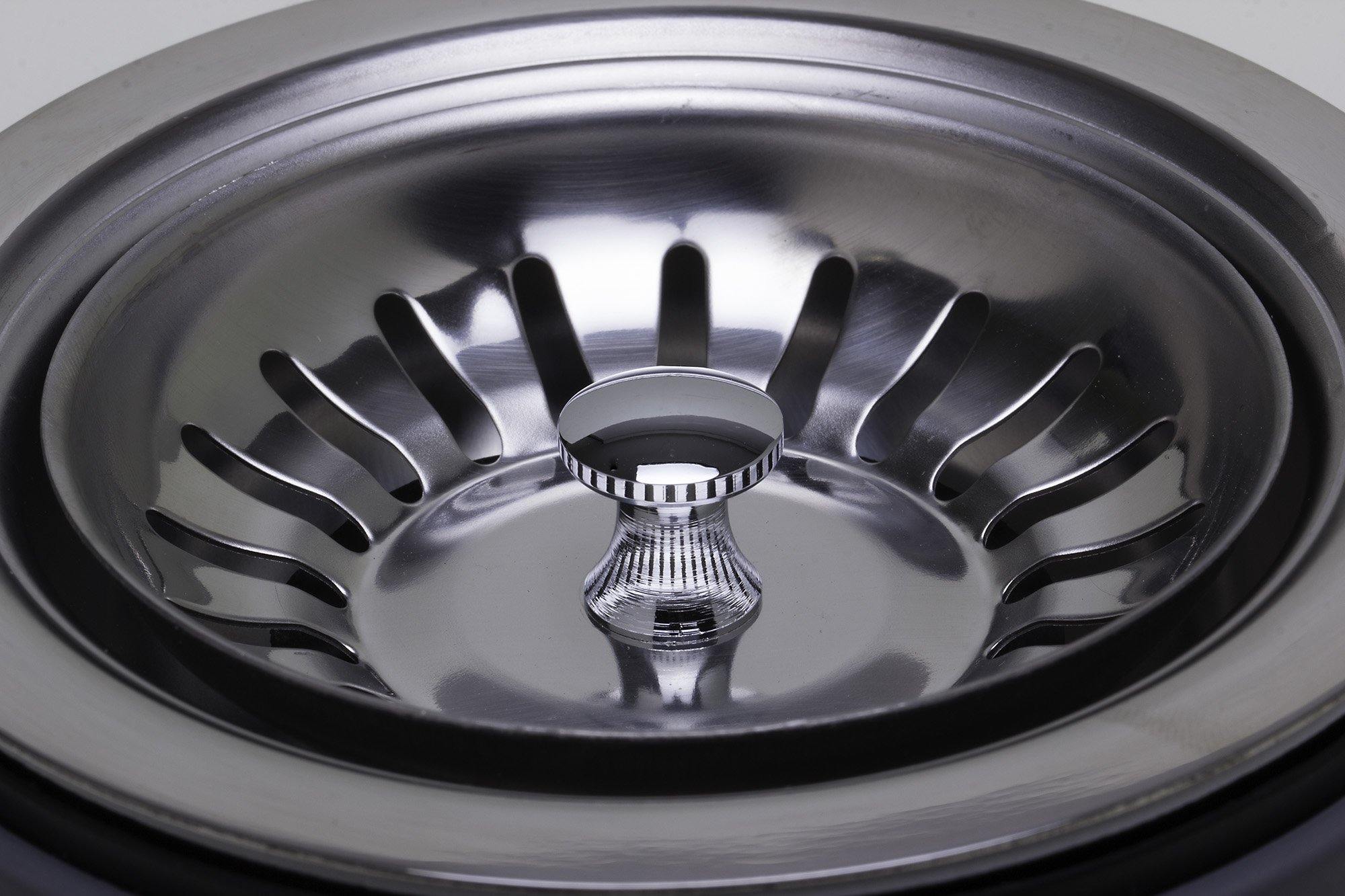 Alternate Image for ALFI Stainless Steel 3 1/2" Basket Strainer Drain, ABST35