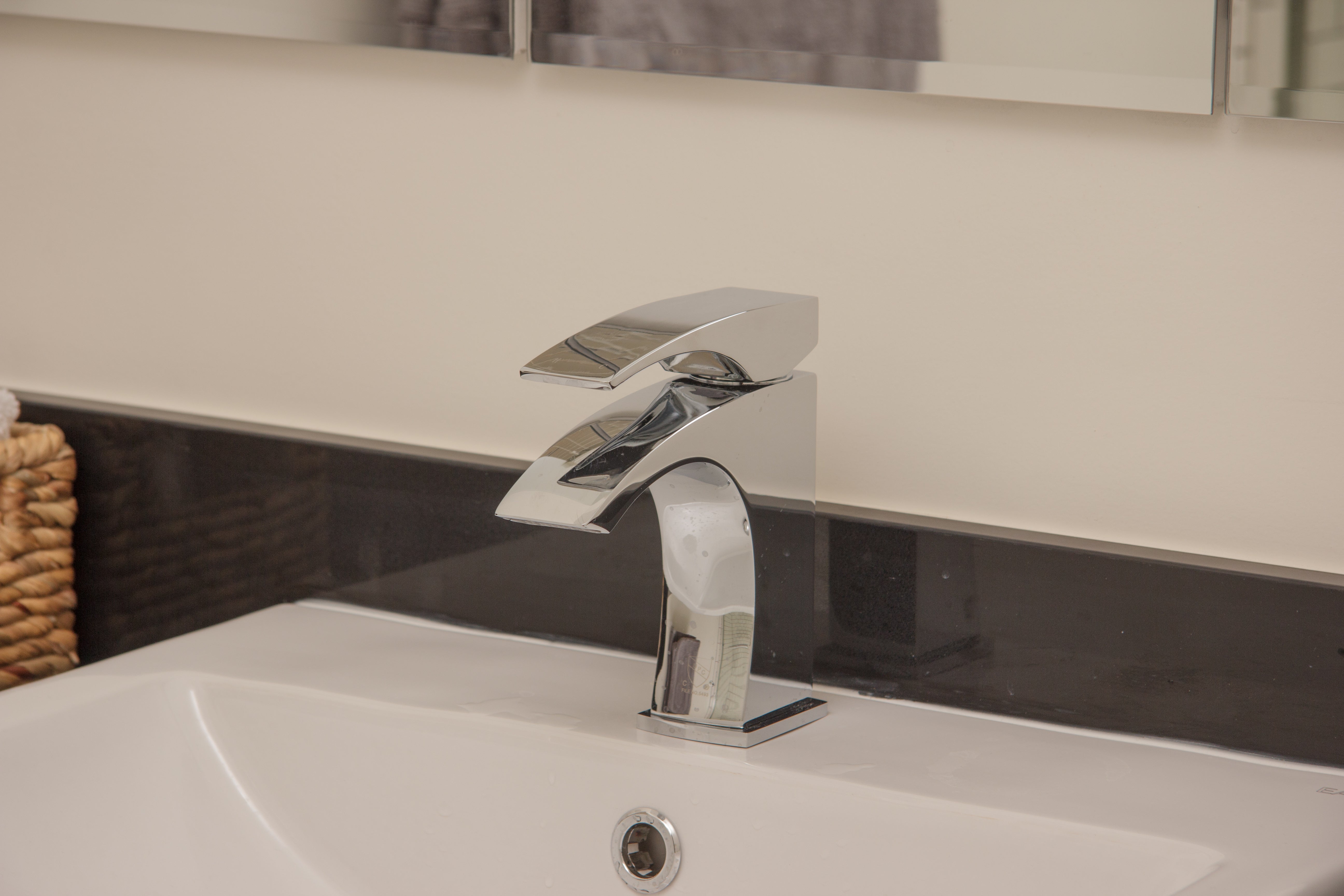 Alternate Image for ALFI Polished Chrome Single Lever Bathroom Faucet, AB1586-PC