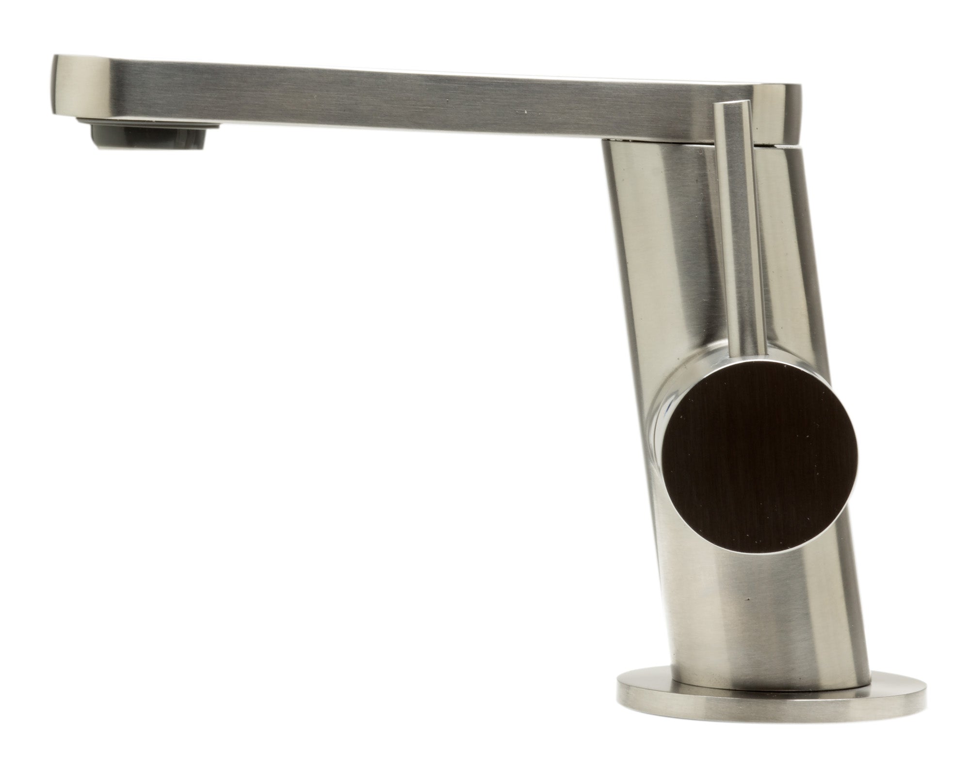 Alternate Image for ALFI Ultra Modern Brushed Stainless Steel Bathroom Faucet, AB1010-BSS