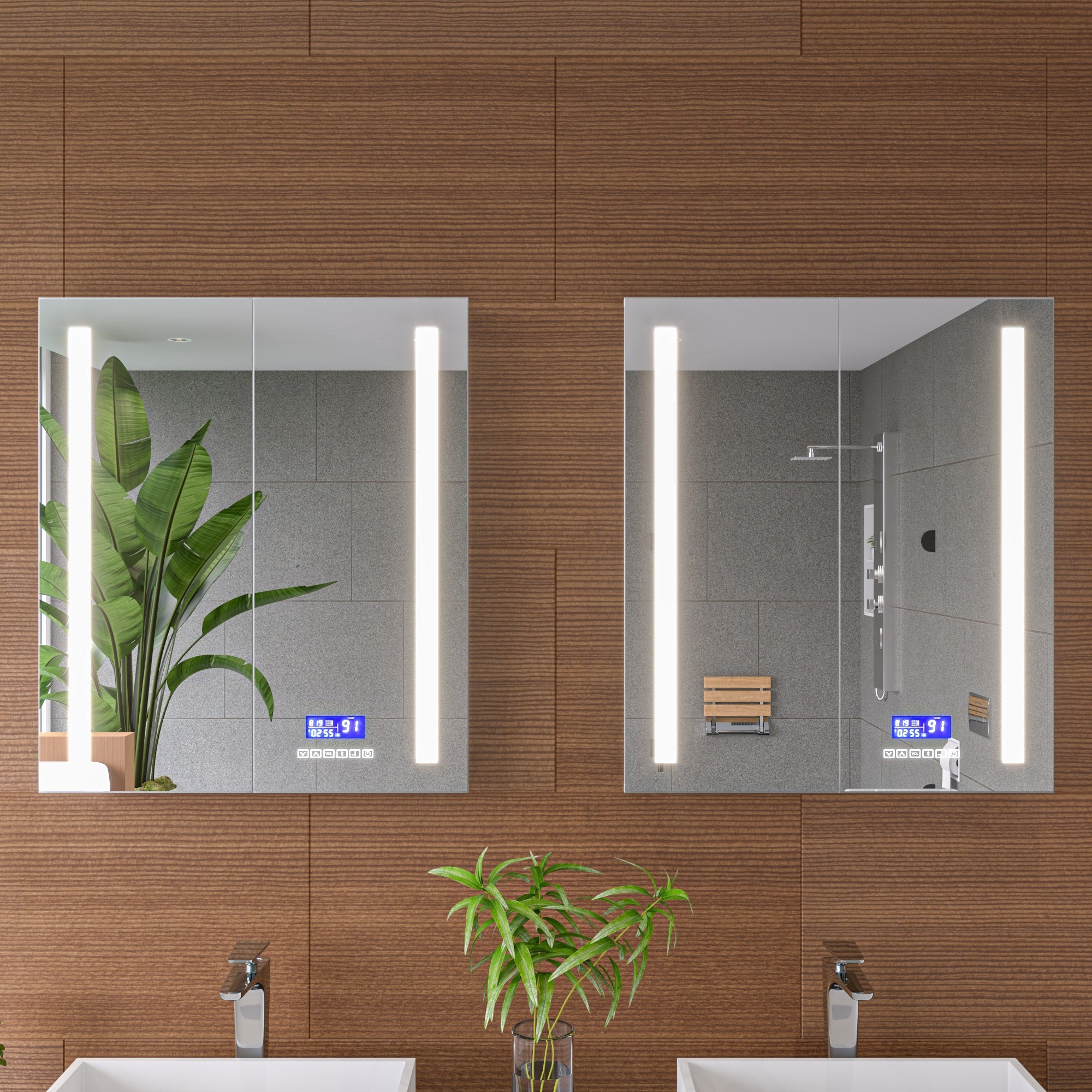 Alternate Image for ALFI Polished Chrome Tall Single Hole Modern Bathroom Faucet, AB1778-PC