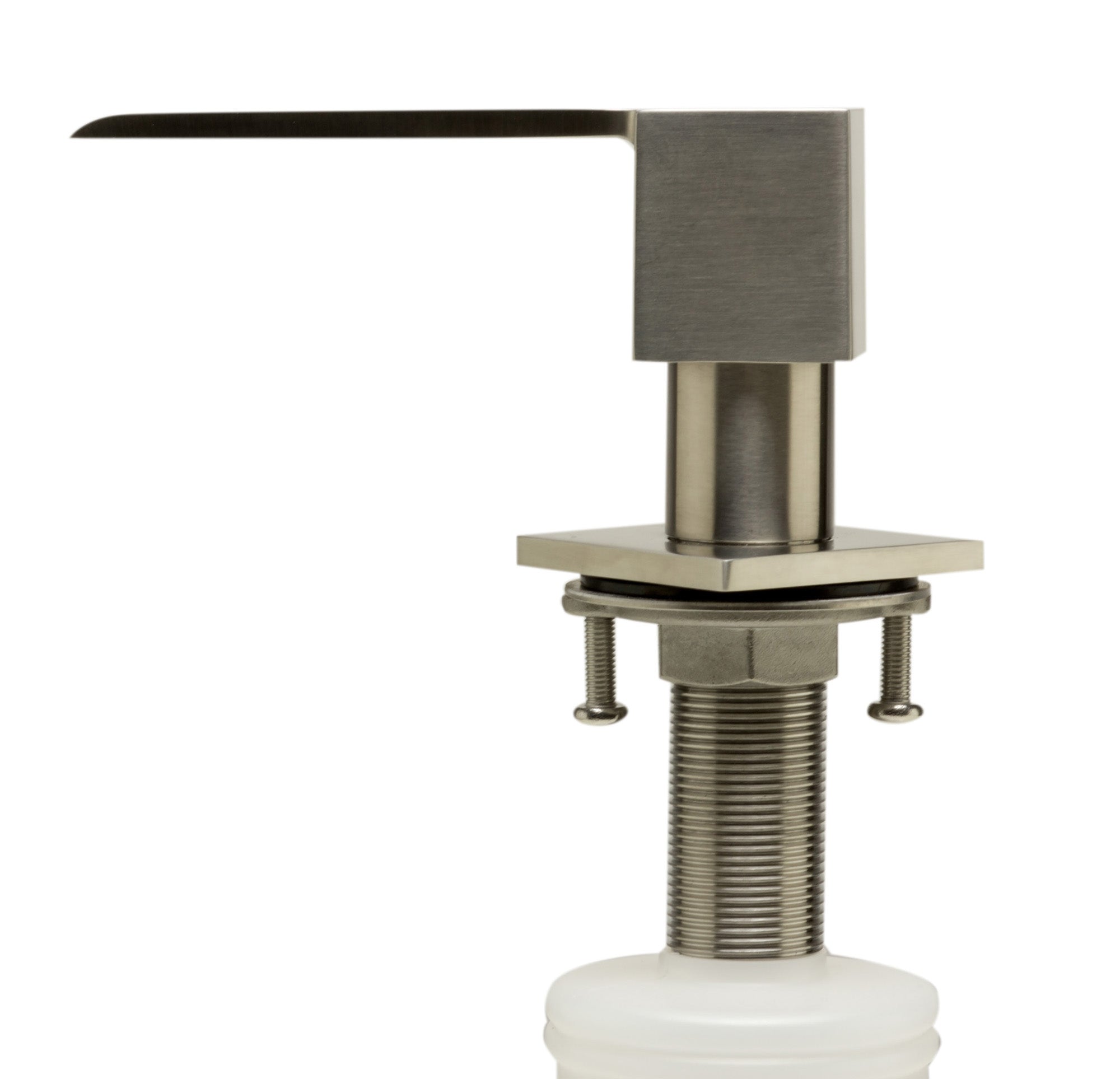 Alternate Image for ALFI brand AB5007-BSS Modern Square Brushed Stainless Steel Soap Dispenser