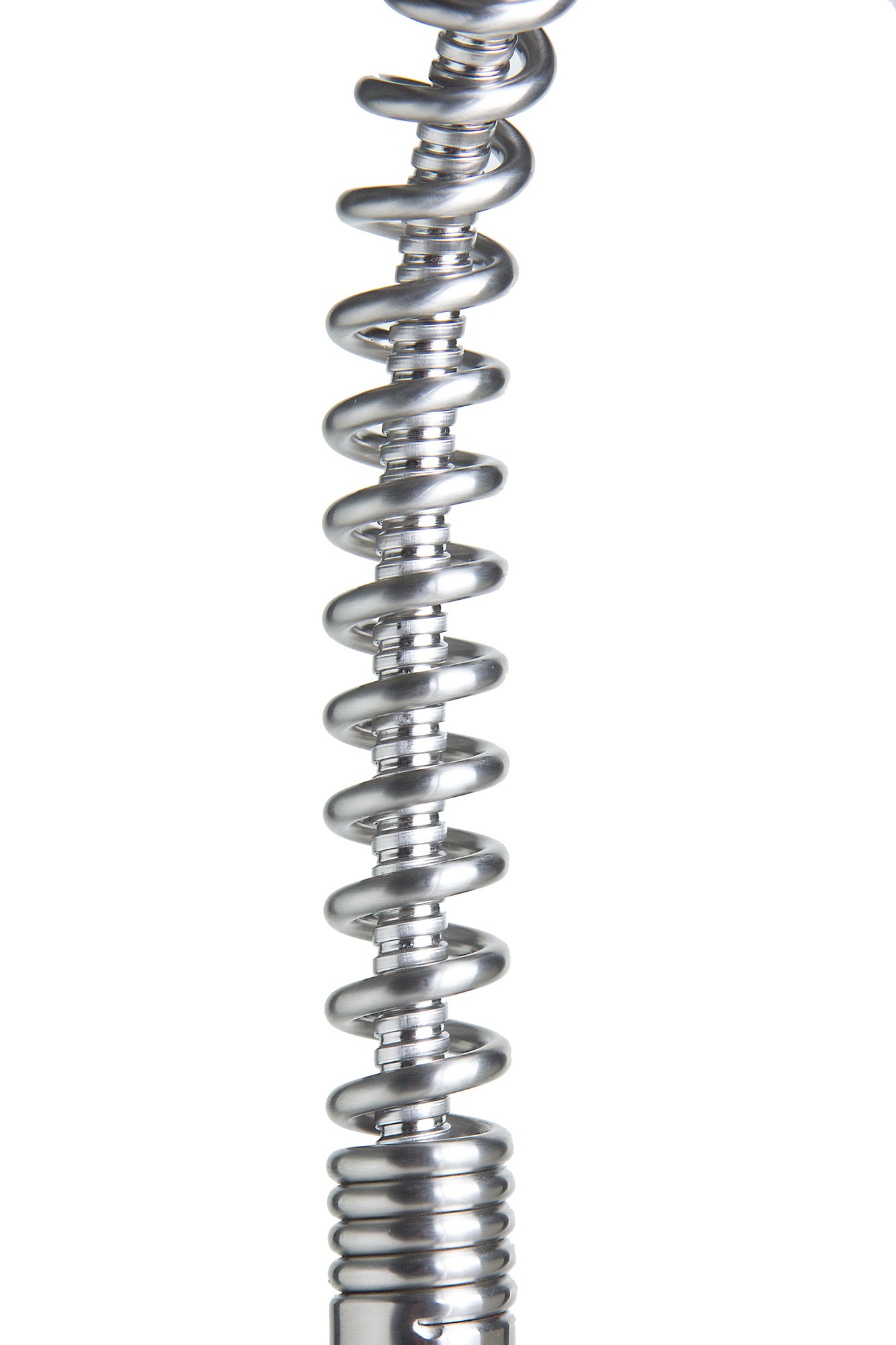Alternate Image for ALFI Solid Stainless Steel Commercial Spring Kitchen Faucet with Pull Down Shower Spray, AB2039S