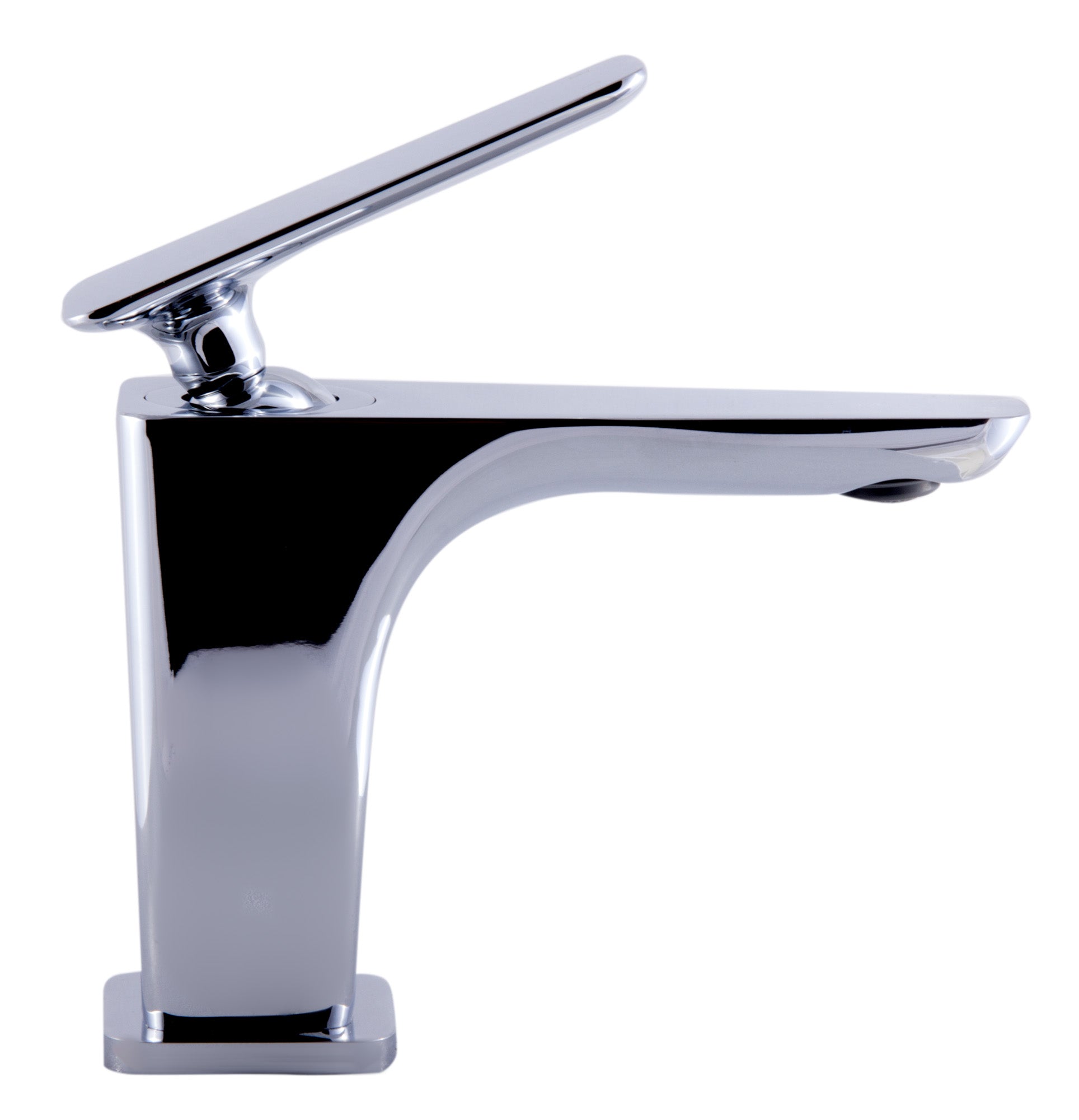 Alternate Image for ALFI Polished Chrome Single Hole Modern Bathroom Faucet, AB1779-PC