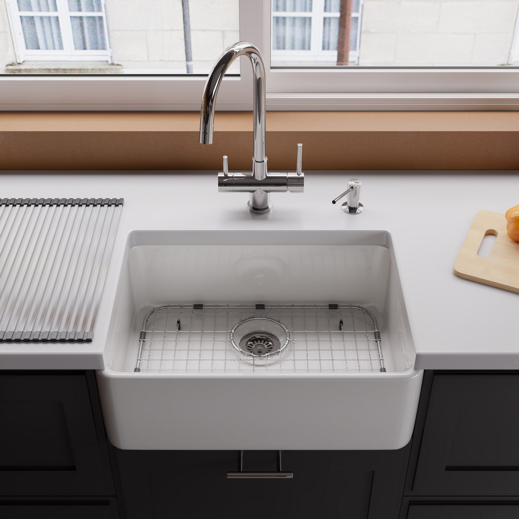Alternate Image for ALFI Stainless Steel Sink Grid, GR503