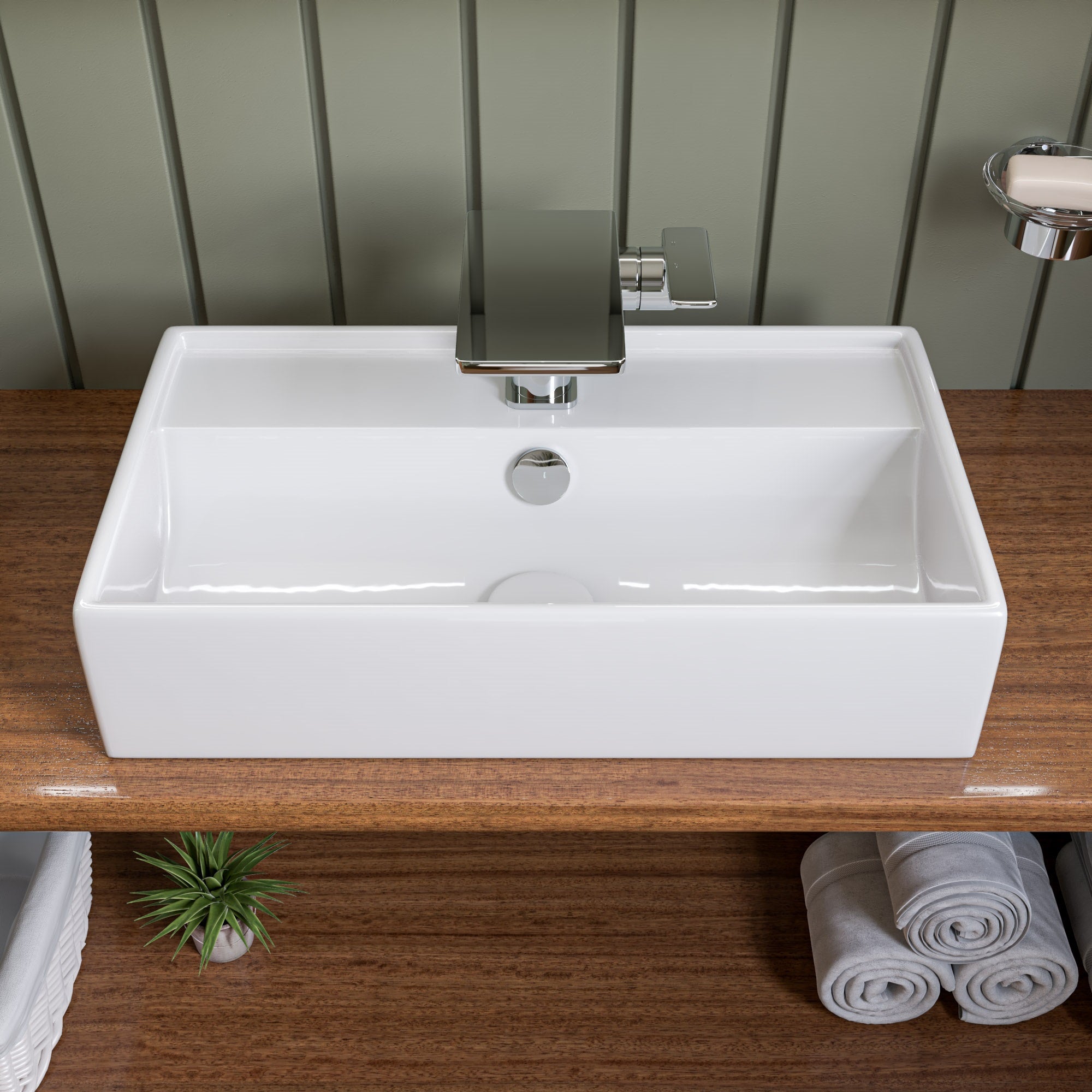 Alternate Image for ALFI brand AB1882-PC Polished Chrome Single-Lever Bathroom Faucet