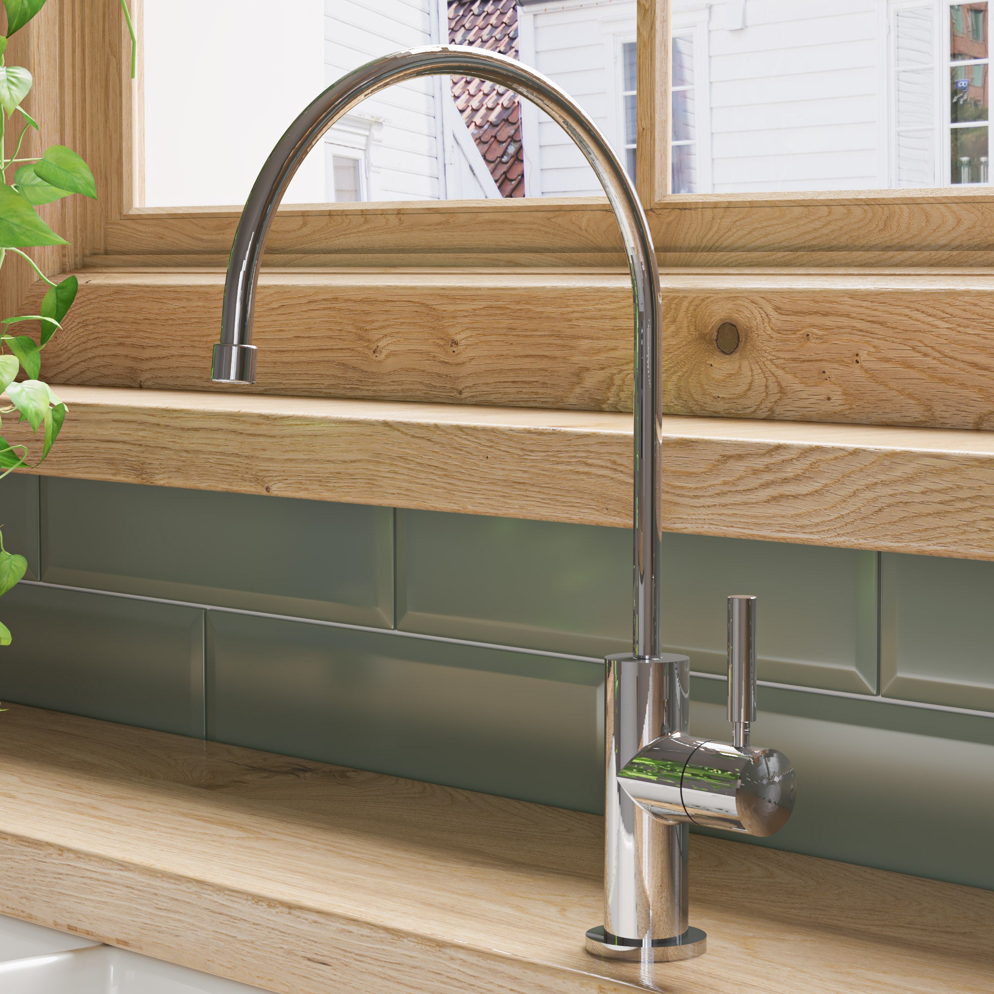 ALFI Solid Polished Stainless Steel Drinking Water Dispenser, AB5008-PSS