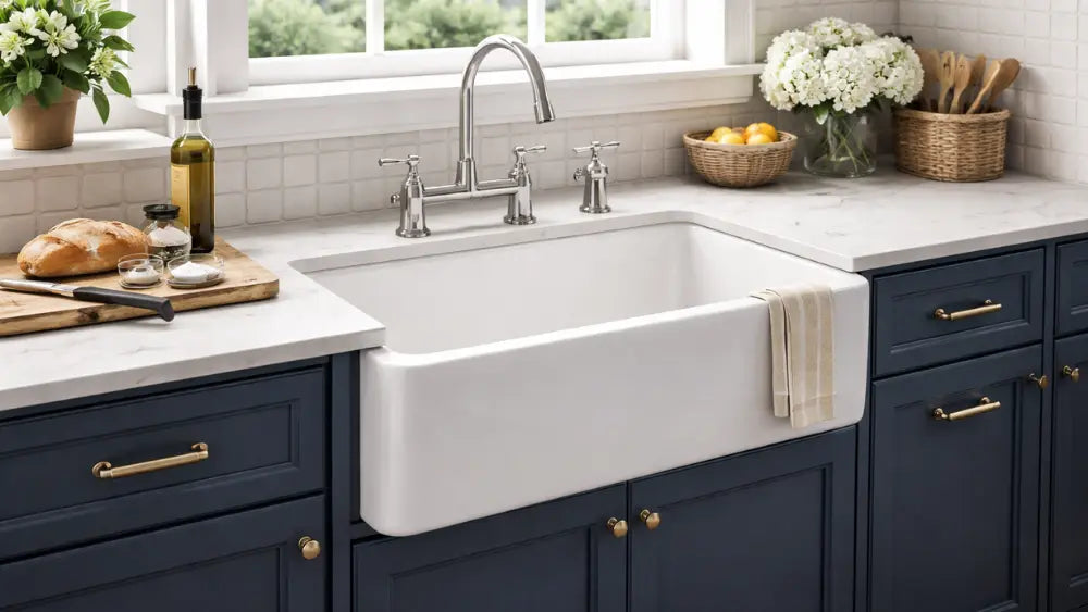 Farmhouse Sink Cabinet Size: Exact Base Cabinet Requirements (2026 Guide)