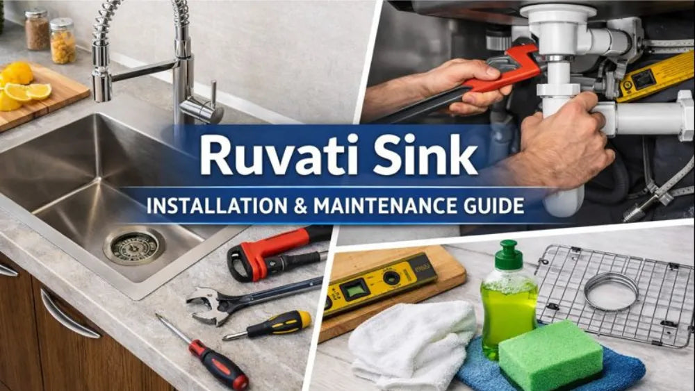 Ruvati Sink Installation & Maintenance Guide
