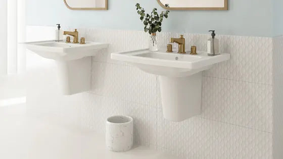 A Guide to Wallmount Bathroom Sinks: Stylish and Space-Saving Solutions