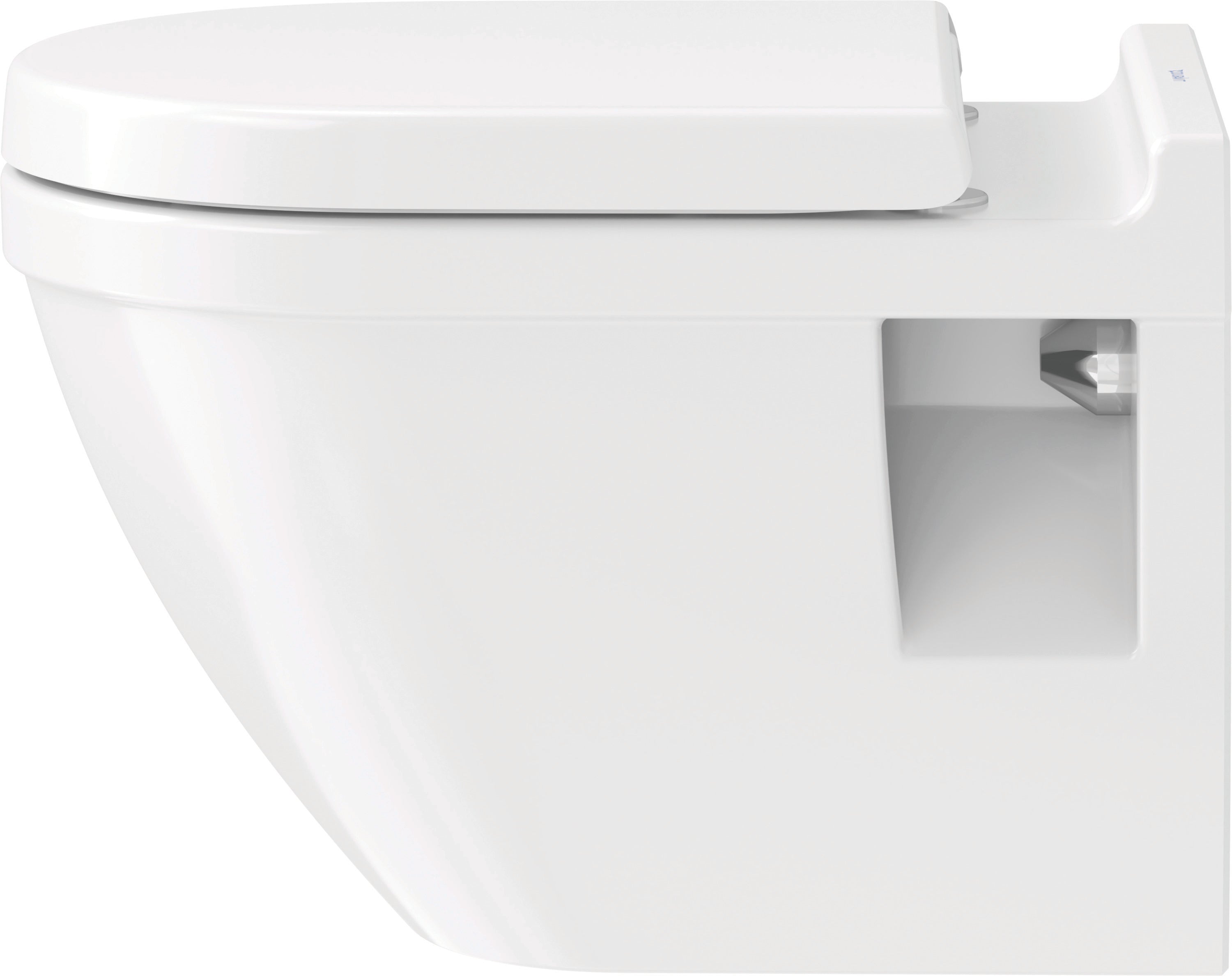 Starck 3 Elongated Slow Close Toilet Seat in White