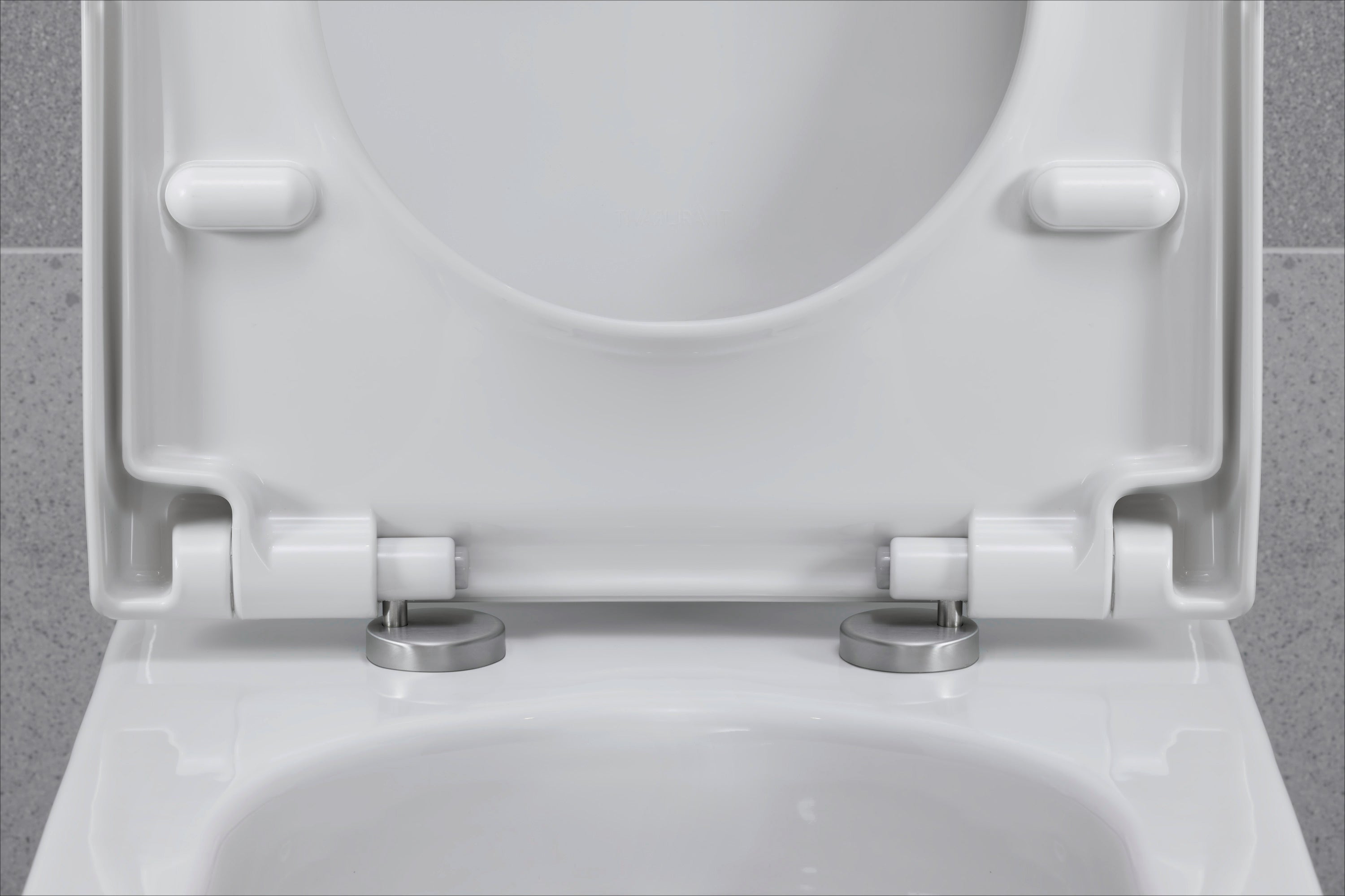 Starck 3 Elongated Slow Close Toilet Seat in White