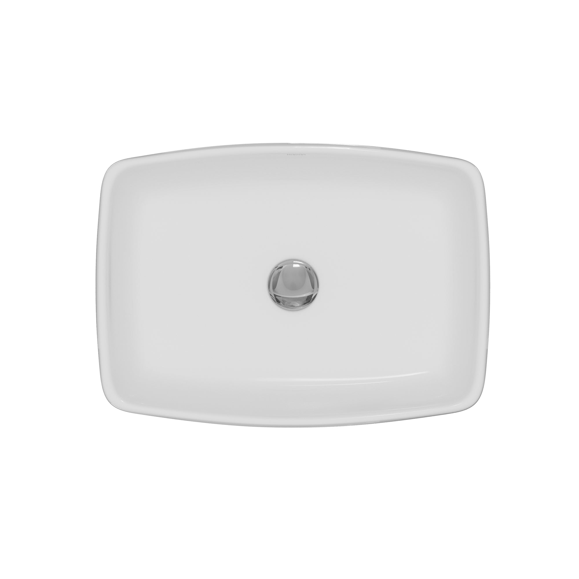 Alternative View of Karran Valera 19" x 13.25" x 4.5" Rectangular Vessel Vitreous China ADA Bathroom Sink, White, VC-502-WH