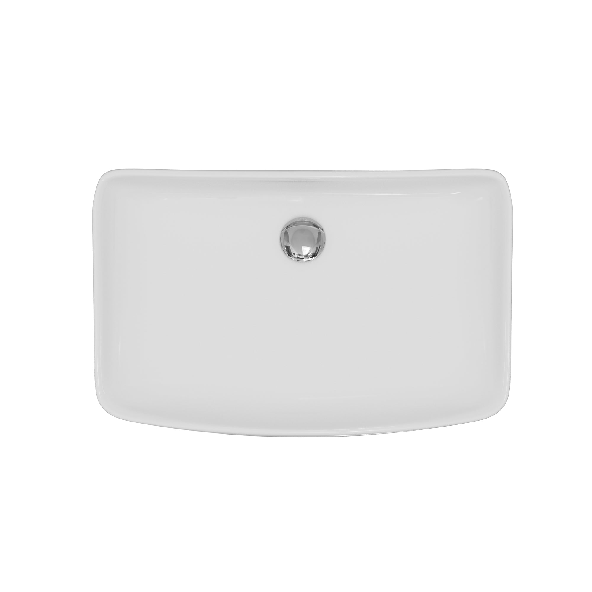 Alternative View of Karran Valera 24" x 15.5" x 4" Rectangular Vessel Vitreous China ADA Bathroom Sink, White, VC-504-WH