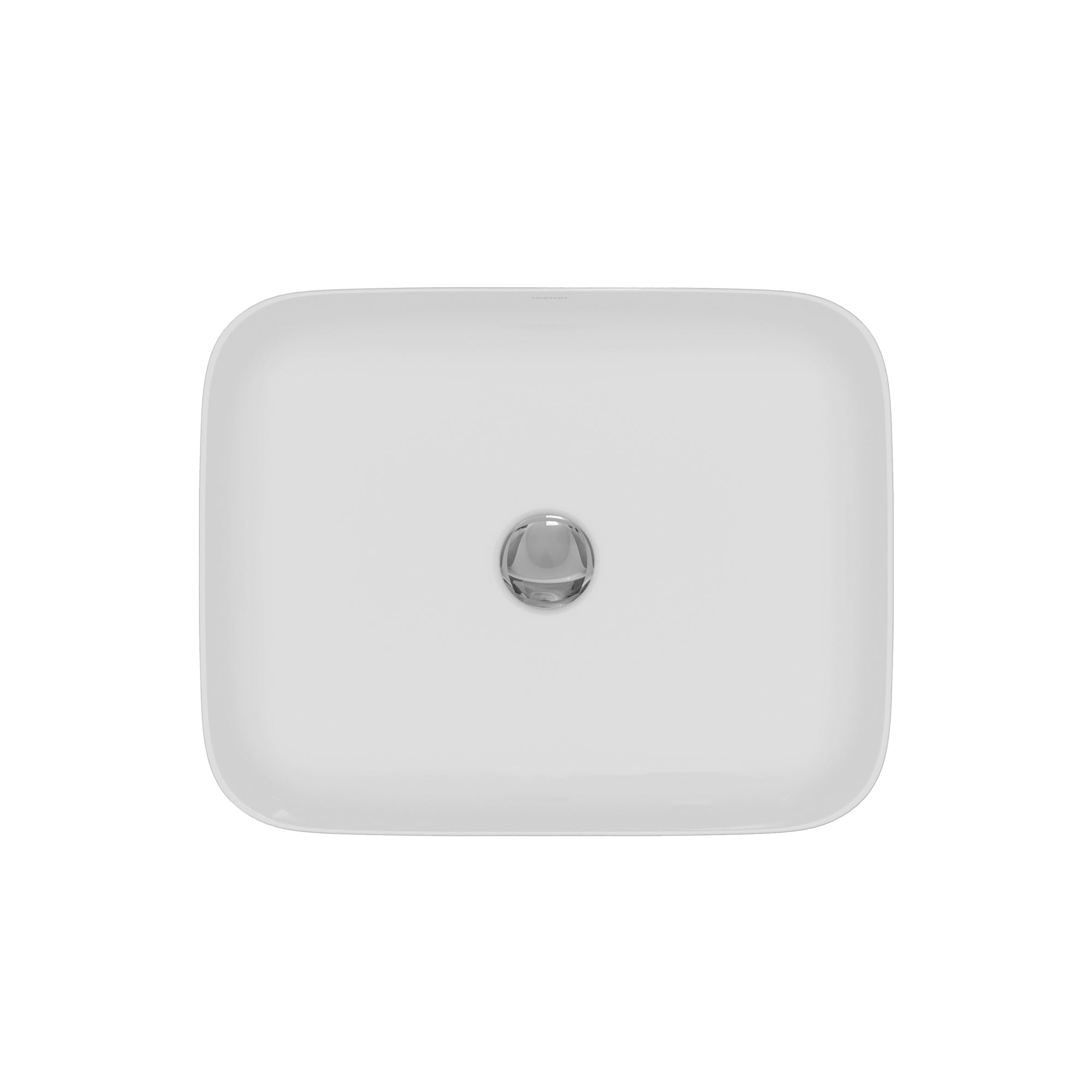 Alternative View of Karran Valera 20" x 15.875" x 4.5" Rectangular Vessel Vitreous China ADA Bathroom Sink, White, VC-505-WH