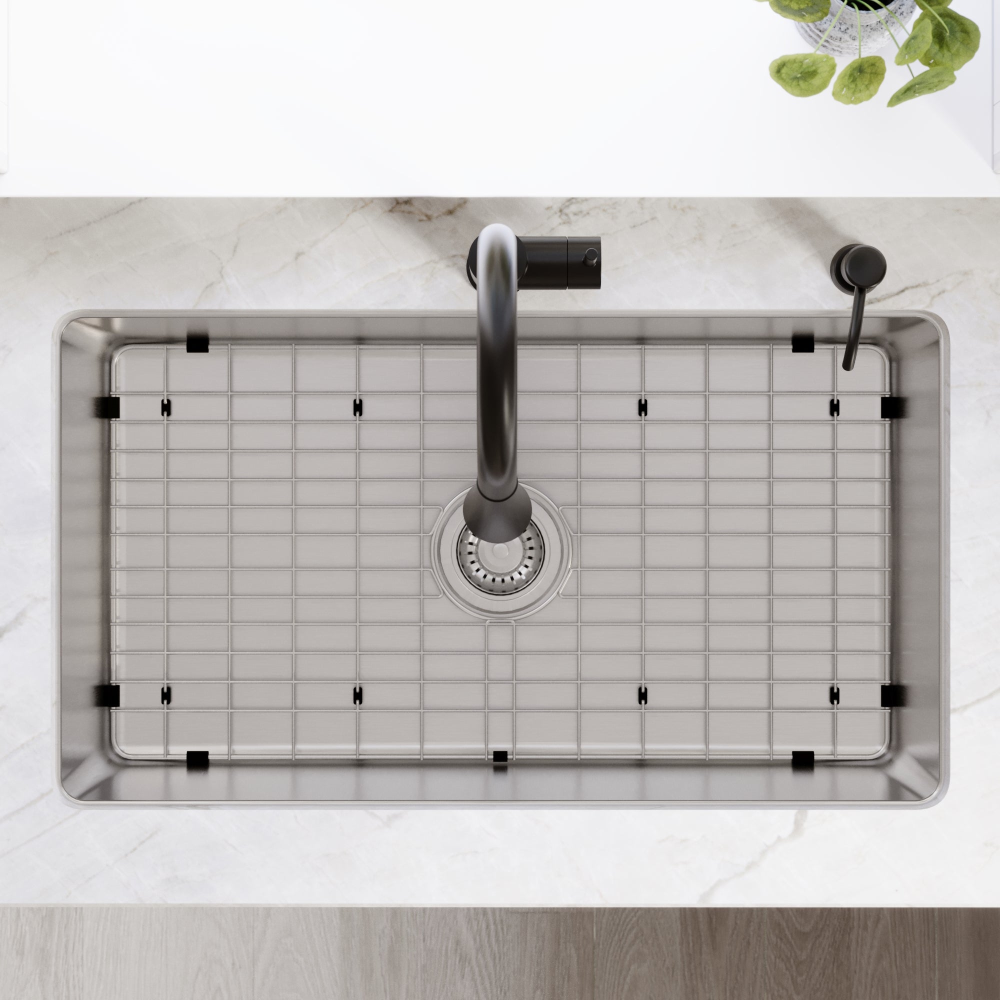 Karran lansen 32 stainless steel kitchen sink 18 gauge lifestyle image