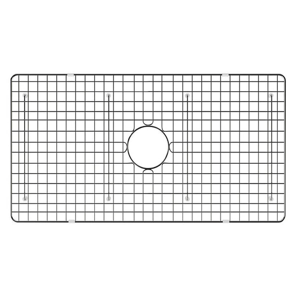 Main Image of Ruvati Stainless Steel Bottom Rinse Grid Replacement for RVL2300WH Fireclay Kitchen Sink, RVA623009