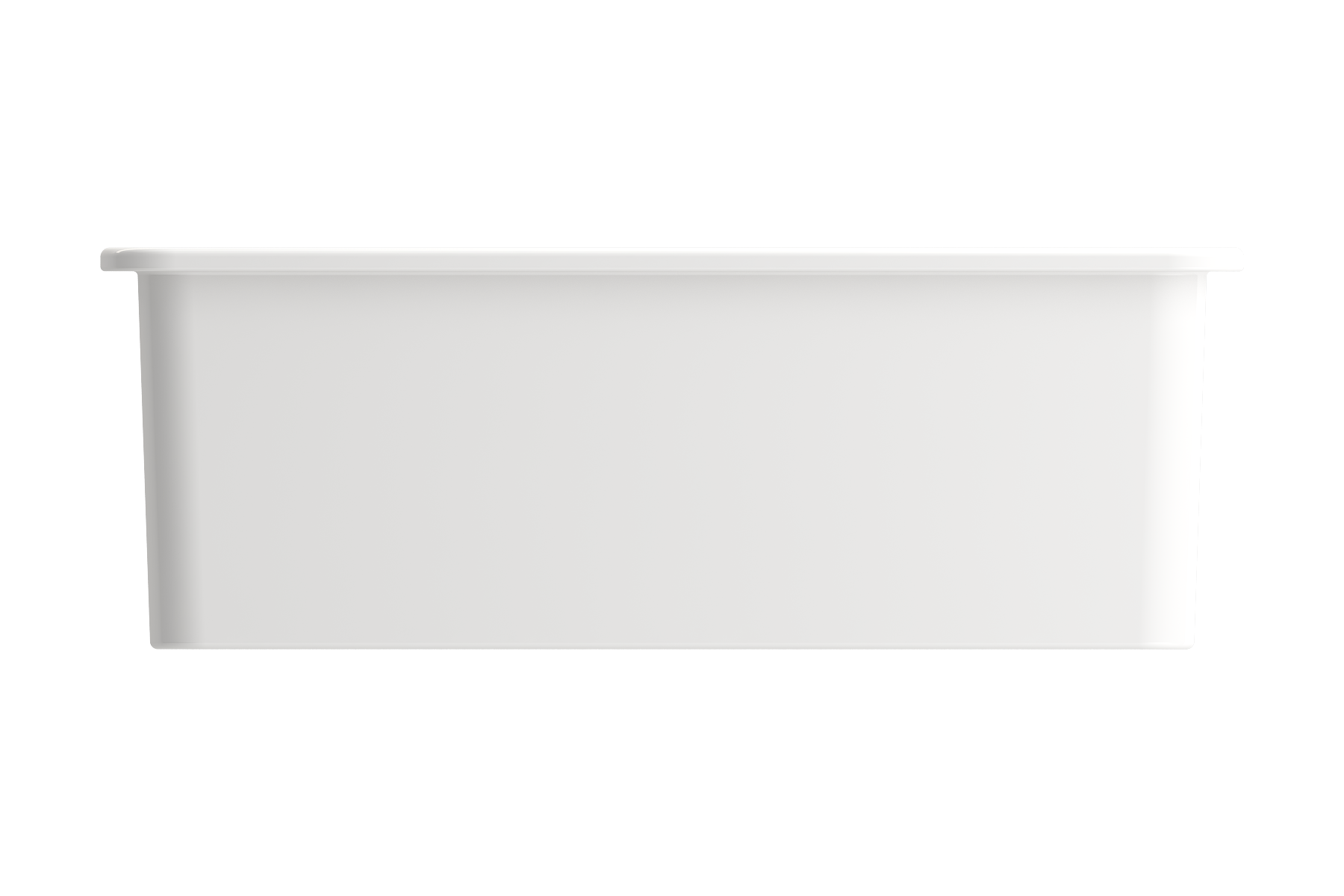 BOCCHI Sotto 27" White Fireclay Dual Mount Single Bowl Kitchen Sink Kit with Chrome Faucet and Accessories, 1360-001-2024CH