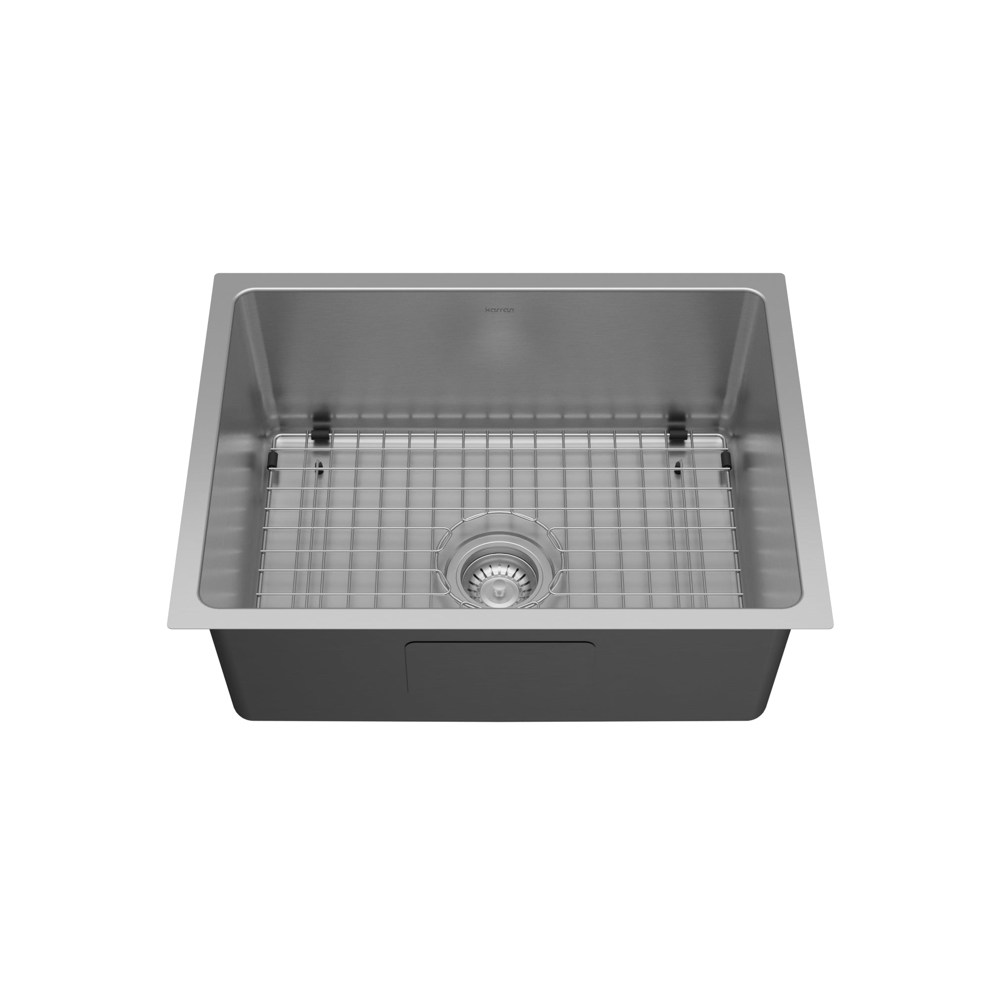 Karran lansen 24 stainless steel kitchen sink 18 gauge product image