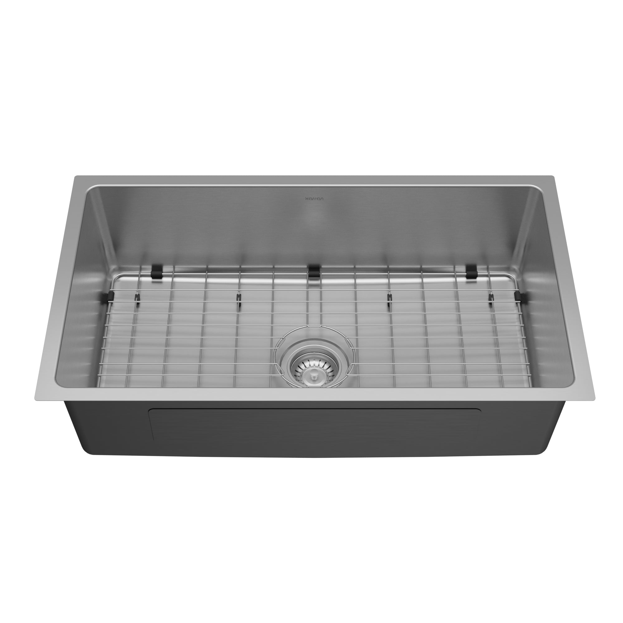 Karran lansen 32 stainless steel kitchen sink 18 gauge product image