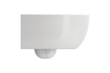 BOCCHI Milano Wall-hung Elongated Toilet Bowl White, 1632-001-0129