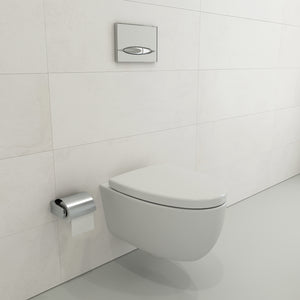 Alternate Image for BOCCHI Milano Wall-hung Elongated Toilet Bowl Matte White, 1632-002-0129