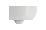 BOCCHI Milano Wall-hung Elongated Toilet Bowl Biscuit, 1632-014-0129