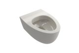 BOCCHI Milano Wall-hung Elongated Toilet Bowl Biscuit, 1632-014-0129