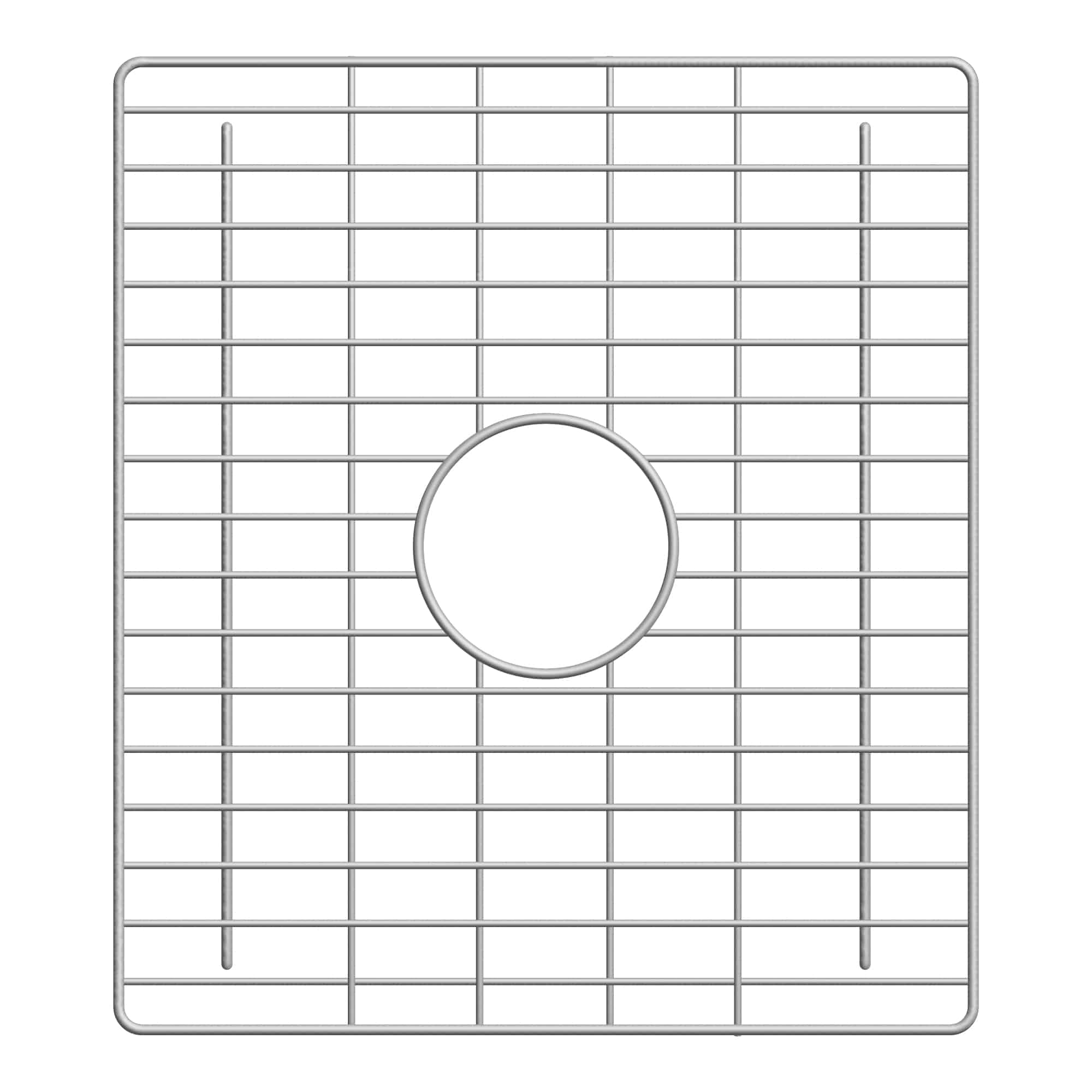 Native Trails 17.25" x 15.25" Bottom Grid in Stainless Steel, GRD1715-SS